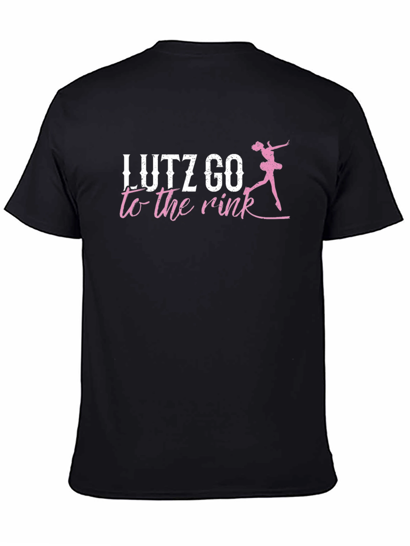 Lutz Go to the Rink Black T-Shirt