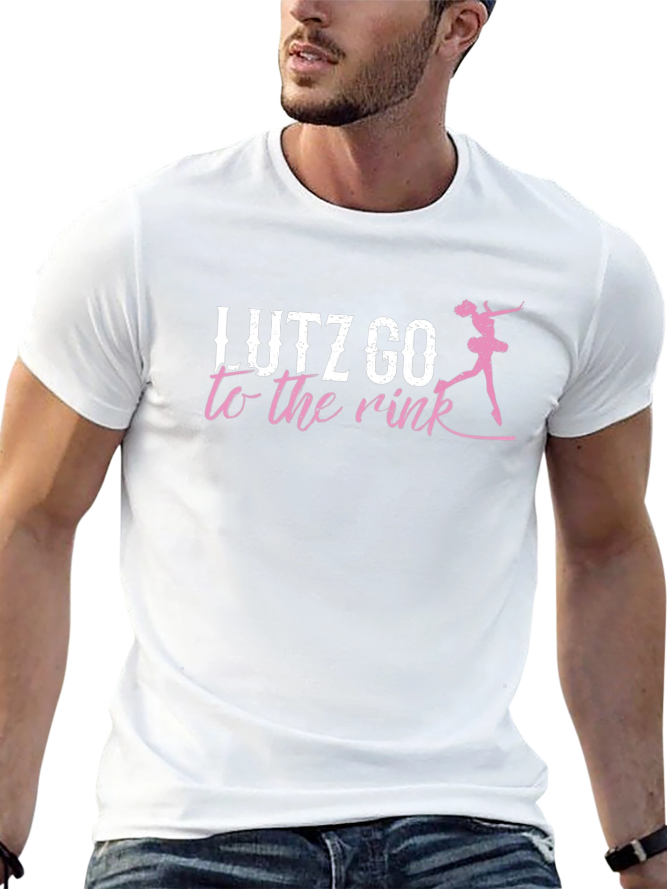 Lutz Go to the Rink Black T-Shirt