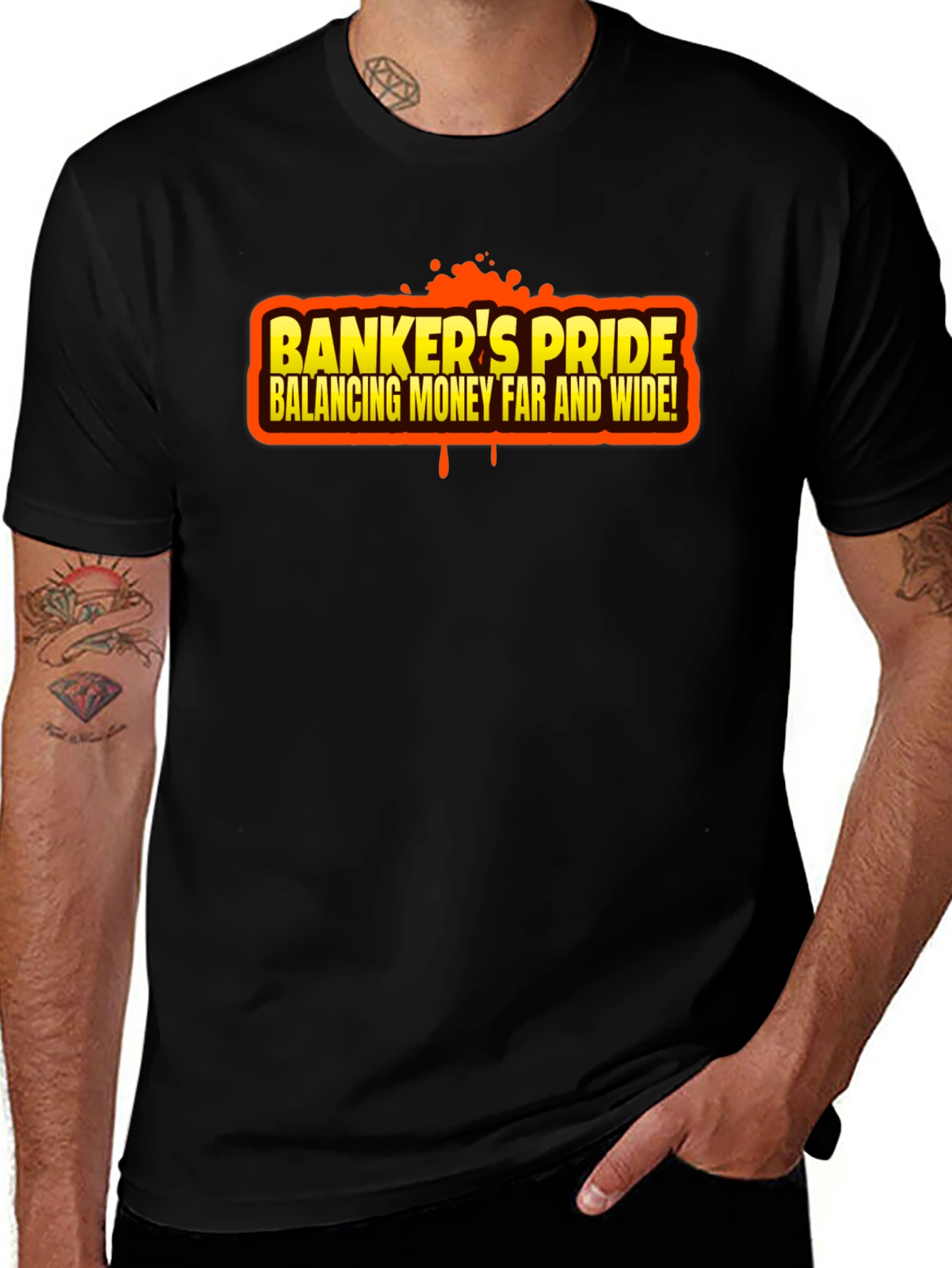Bankers Pride Black T-Shirt