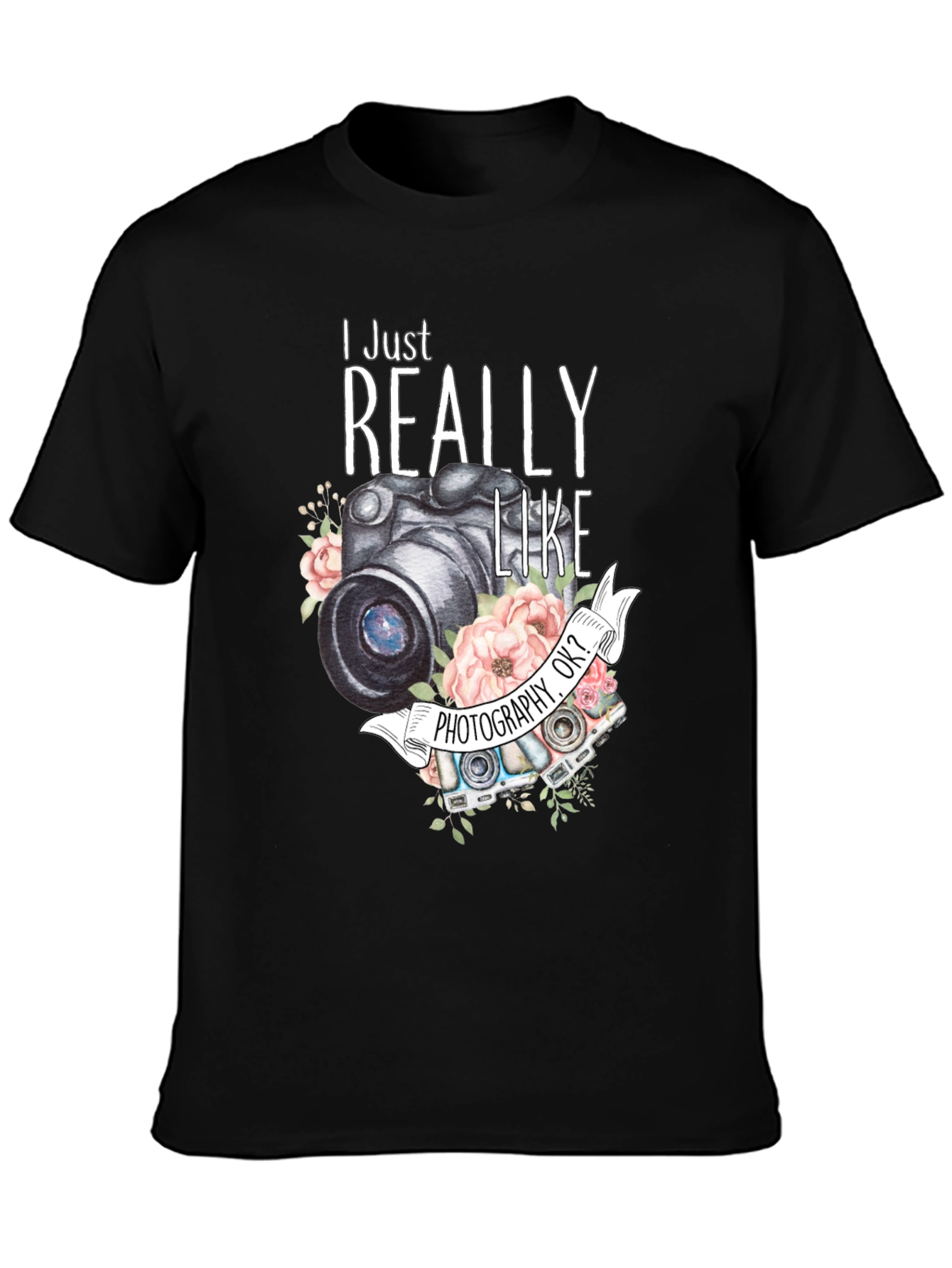 Photography Lover T-Shirt Camera Graphic Tee
