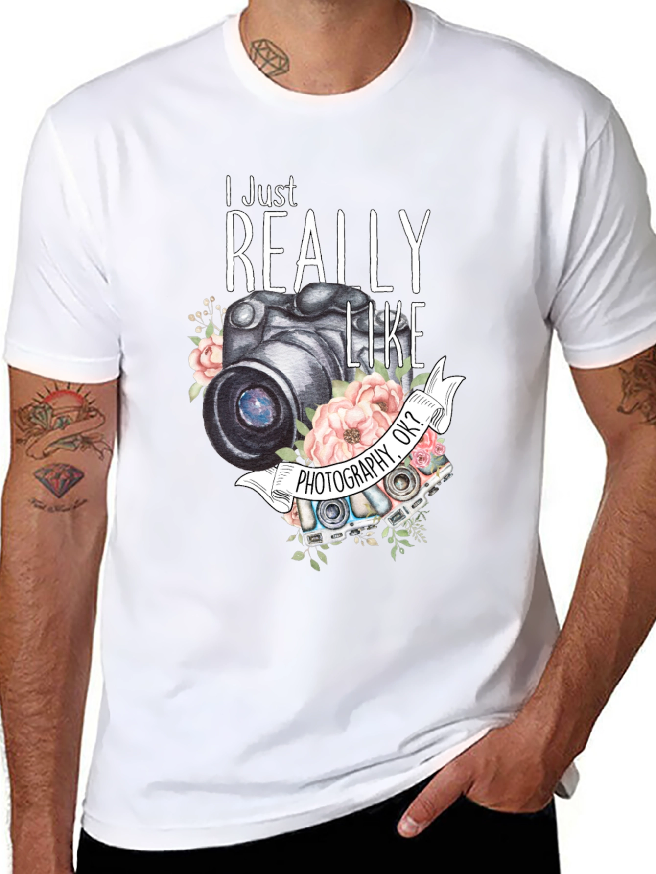 Photography Lover T-Shirt Camera Graphic Tee