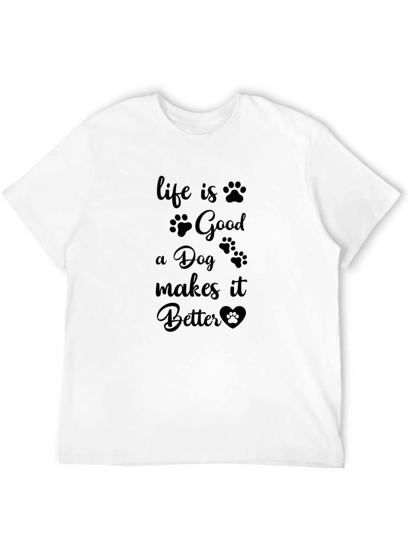 Life is Good Dog T-Shirt