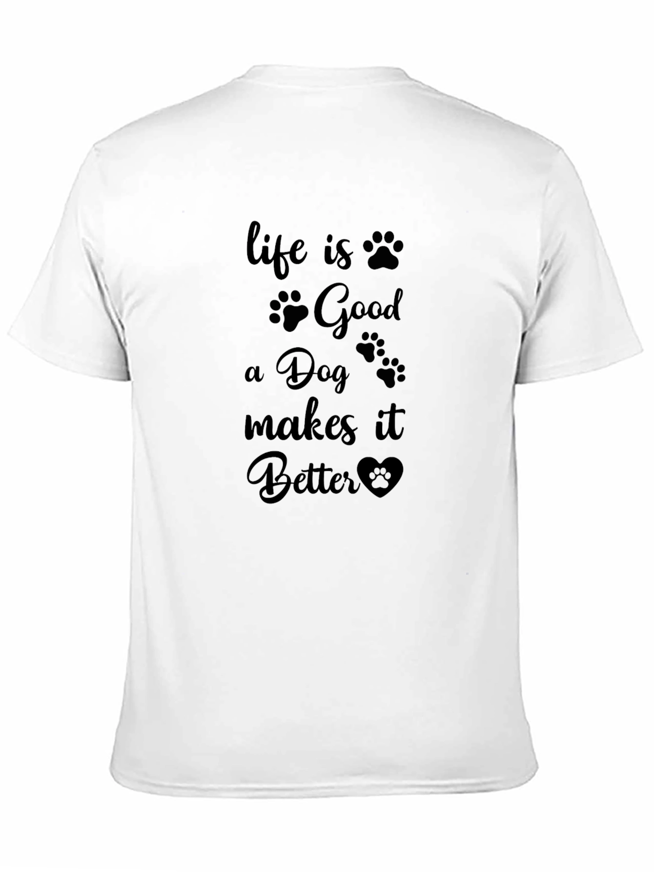 Life is Good Dog T-Shirt