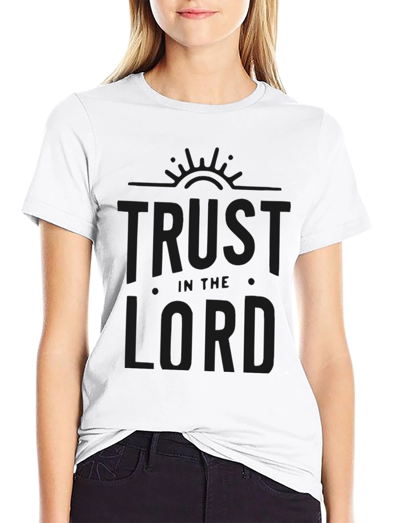 Trust in the Lord Black T-Shirt