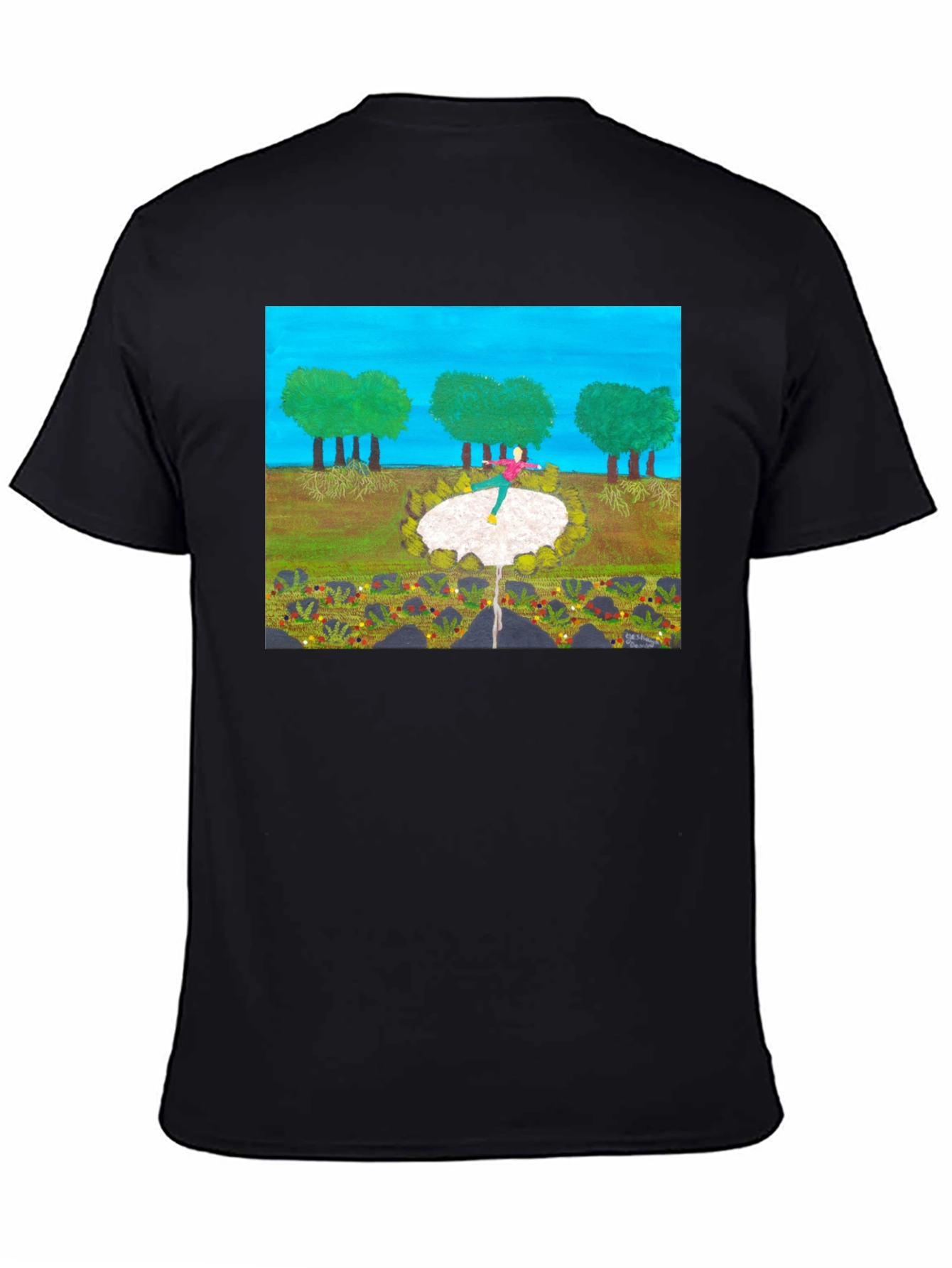 Graphic Tee: Nature Scene T-Shirt