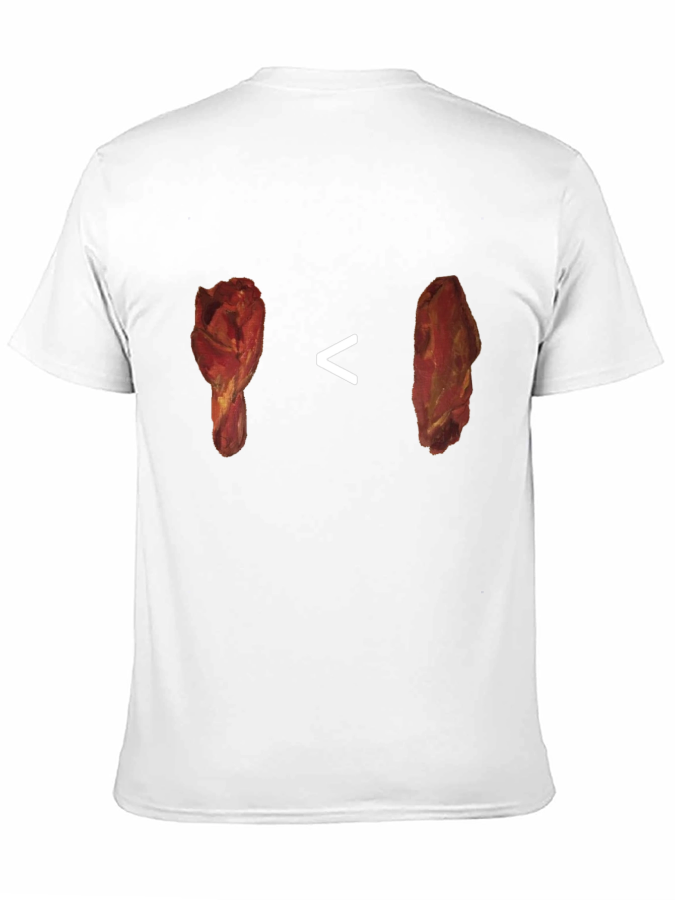 Chicken Leg vs Steak T-Shirt