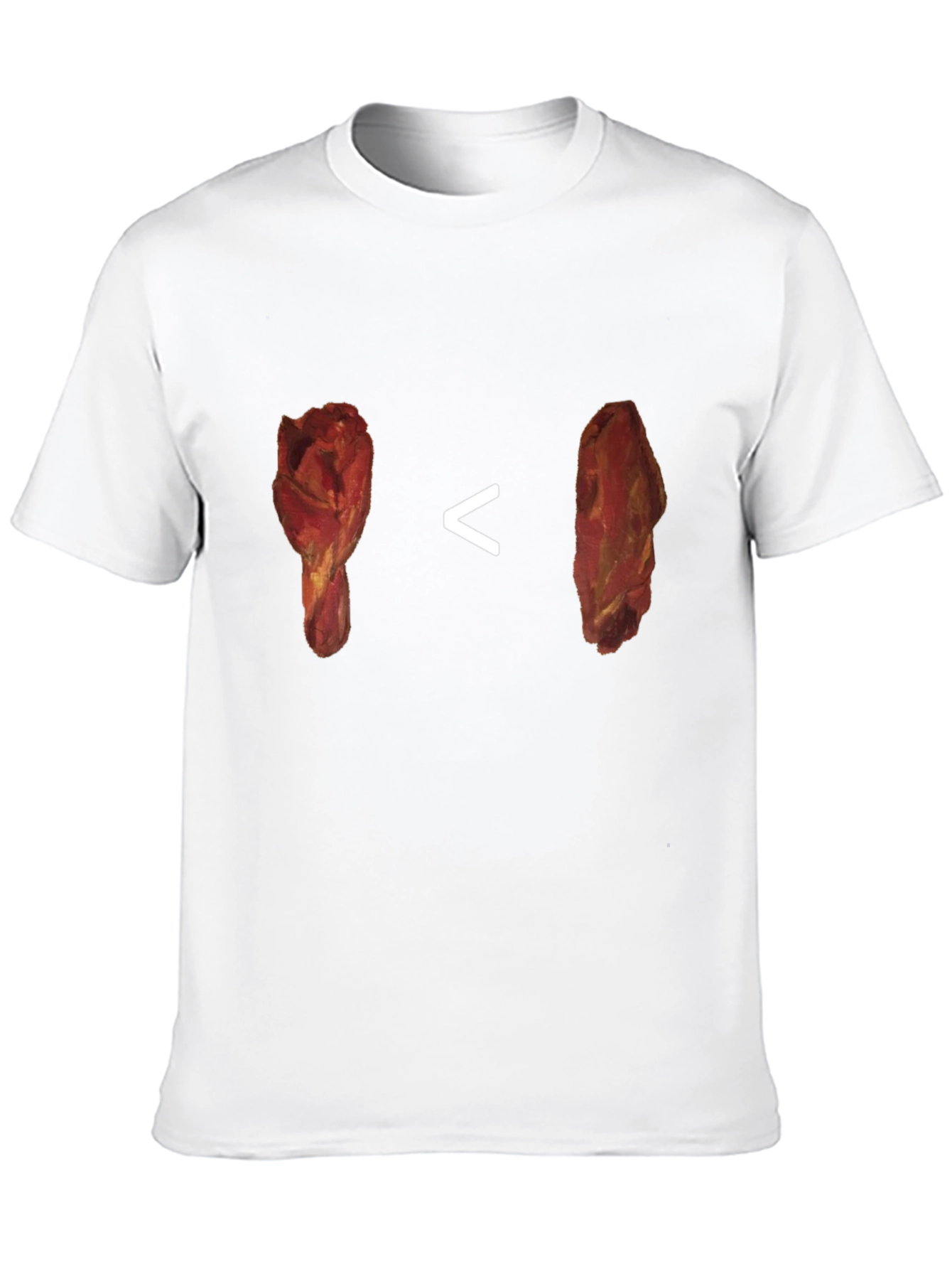 Chicken Leg vs Steak T-Shirt