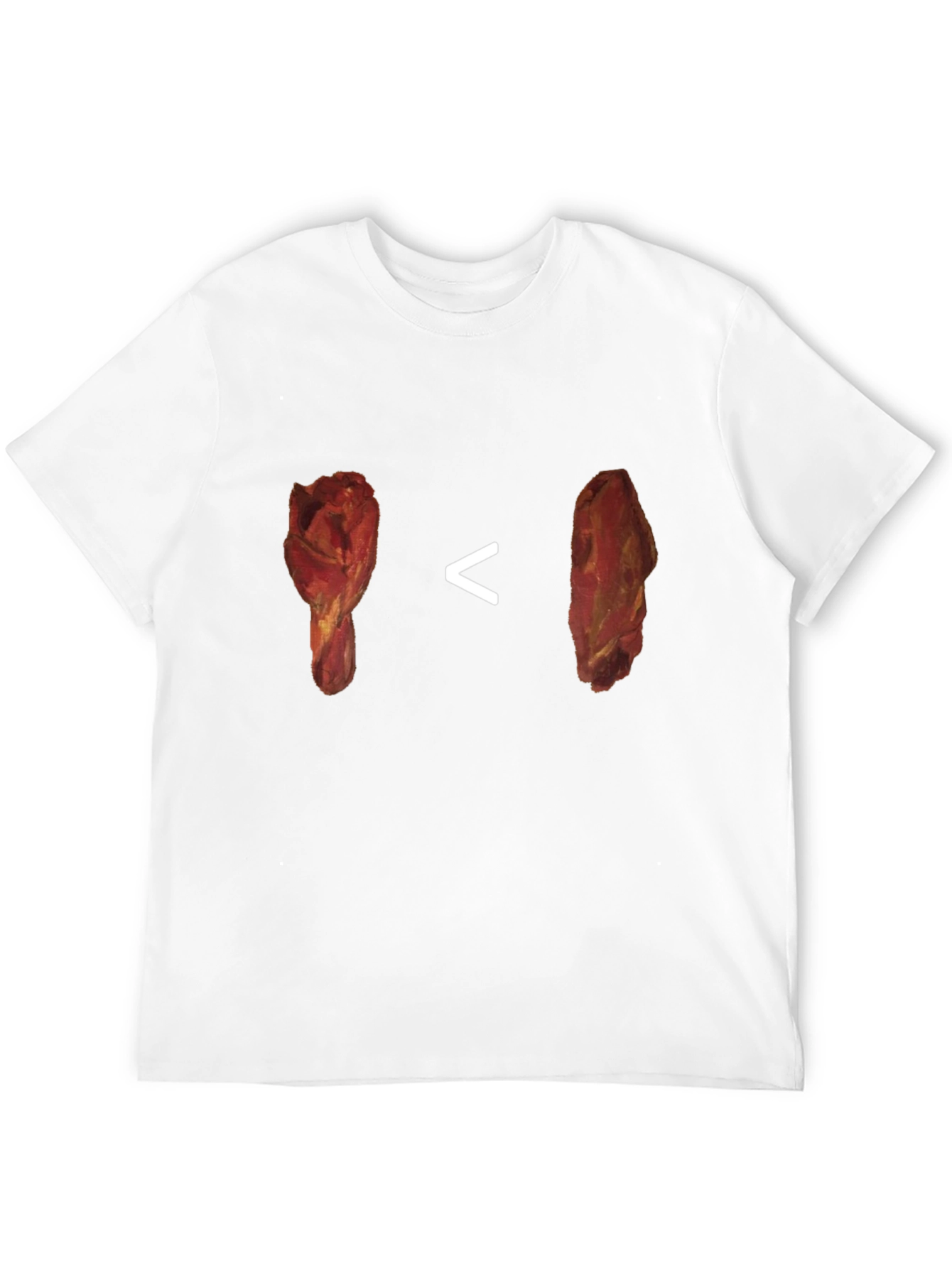 Chicken Leg vs Steak T-Shirt