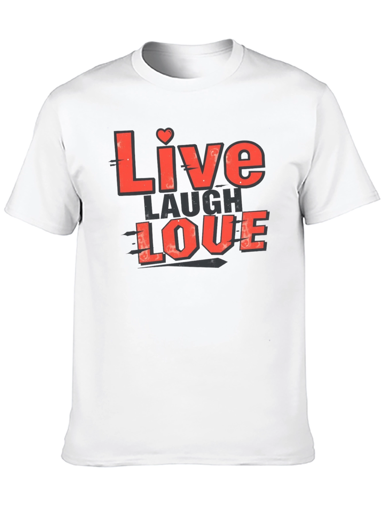 Live Laugh Love Graphic T-Shirt