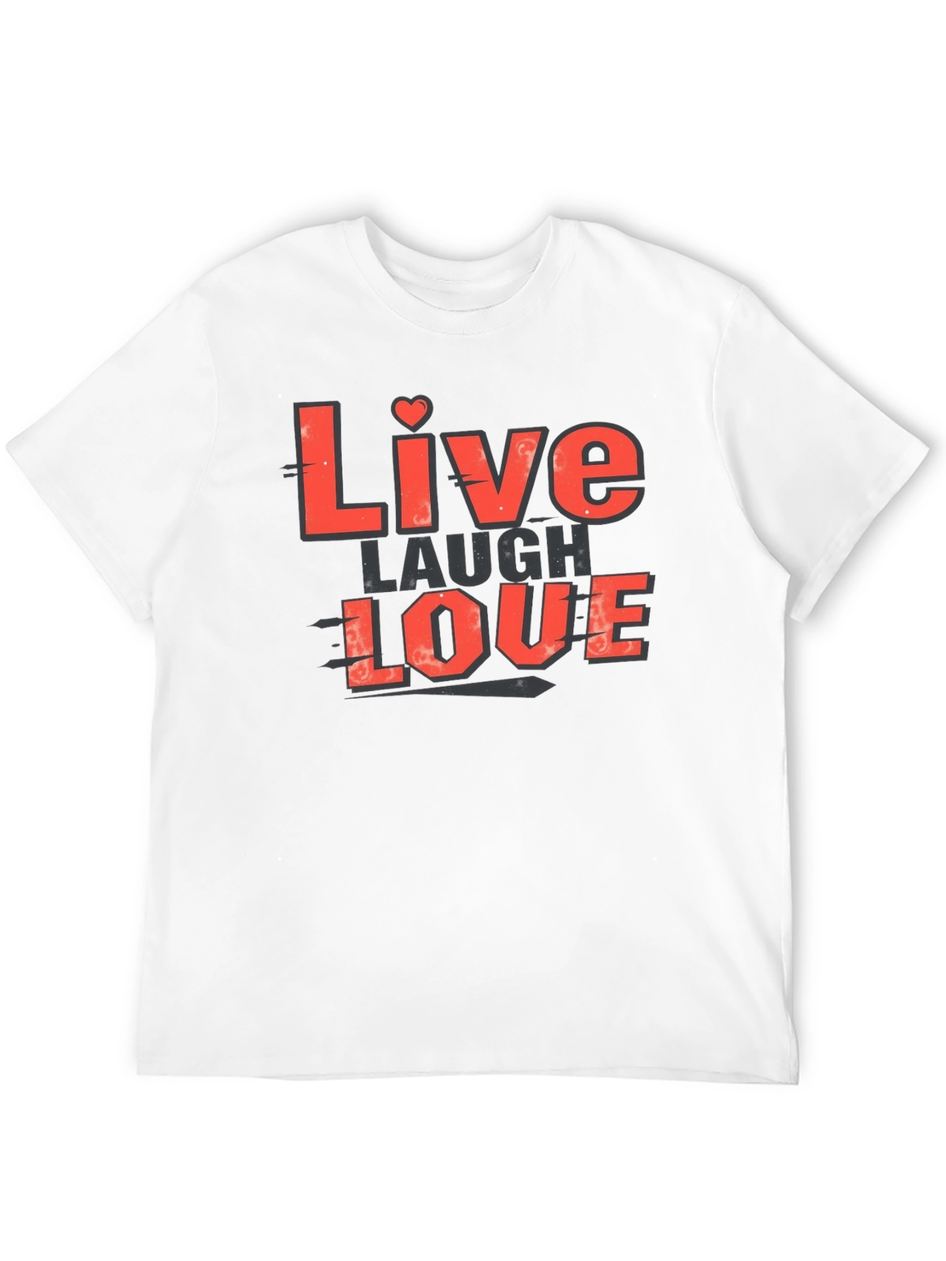 Live Laugh Love Graphic T-Shirt