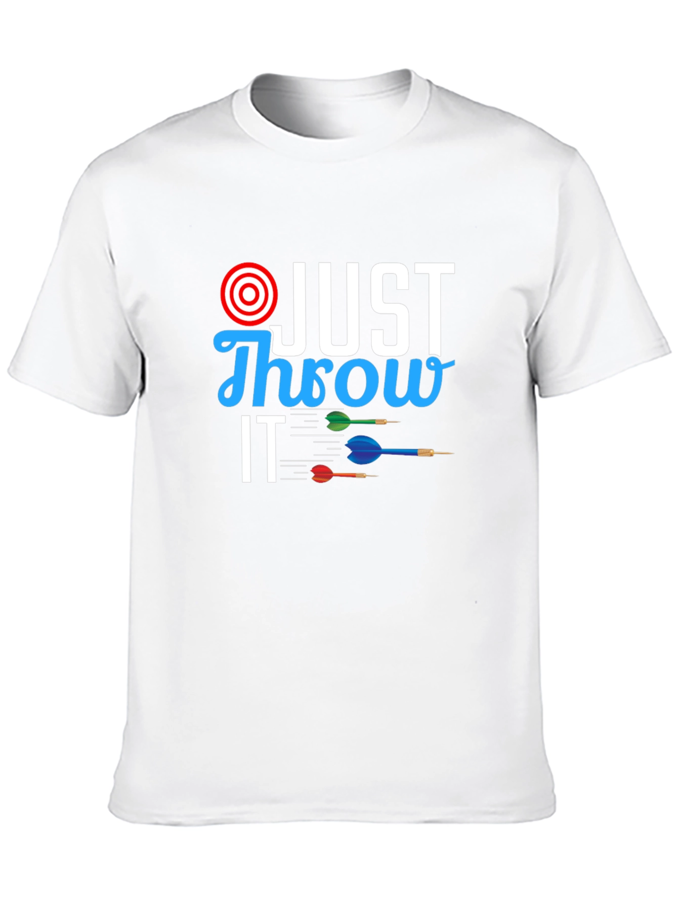 Just Throw It T-Shirt - Dart Design