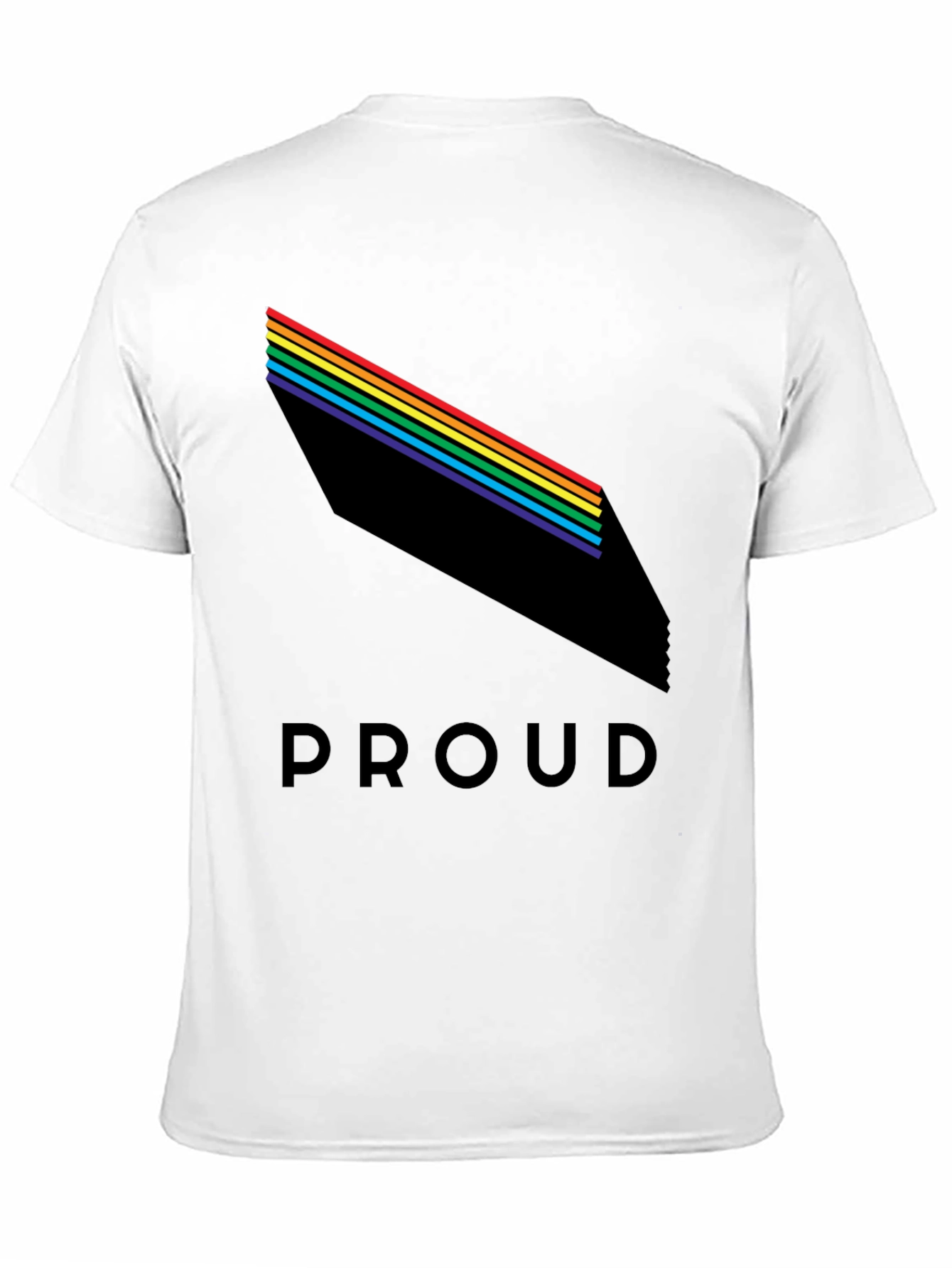Pride Proud Rainbow Graphic T-Shirt