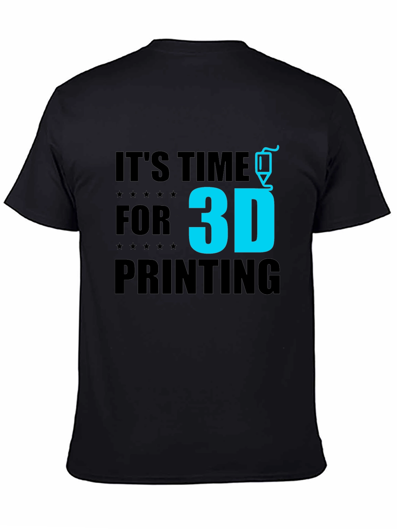 3D Printing T-Shirt - Time To Print!