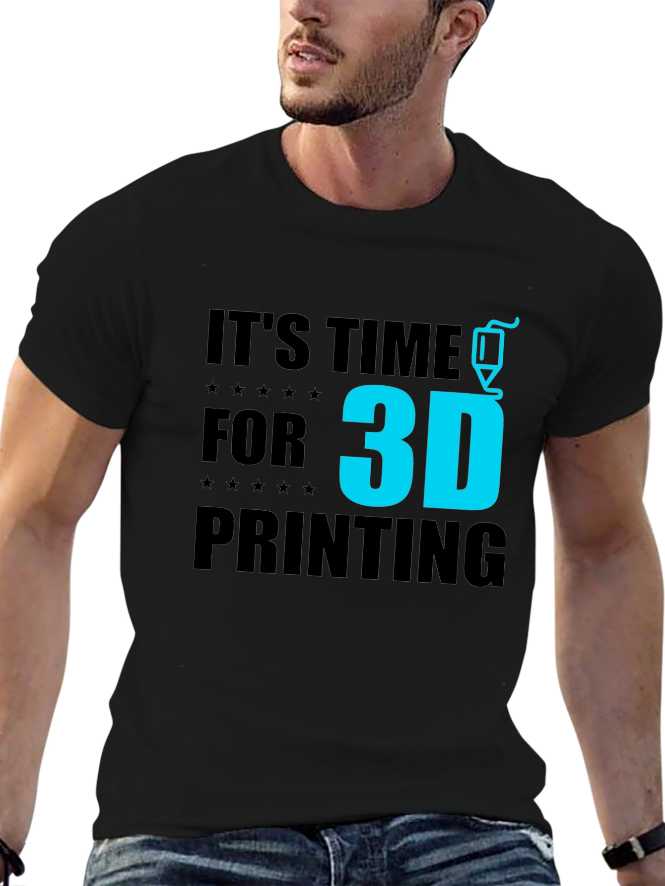 3D Printing T-Shirt - Time To Print!
