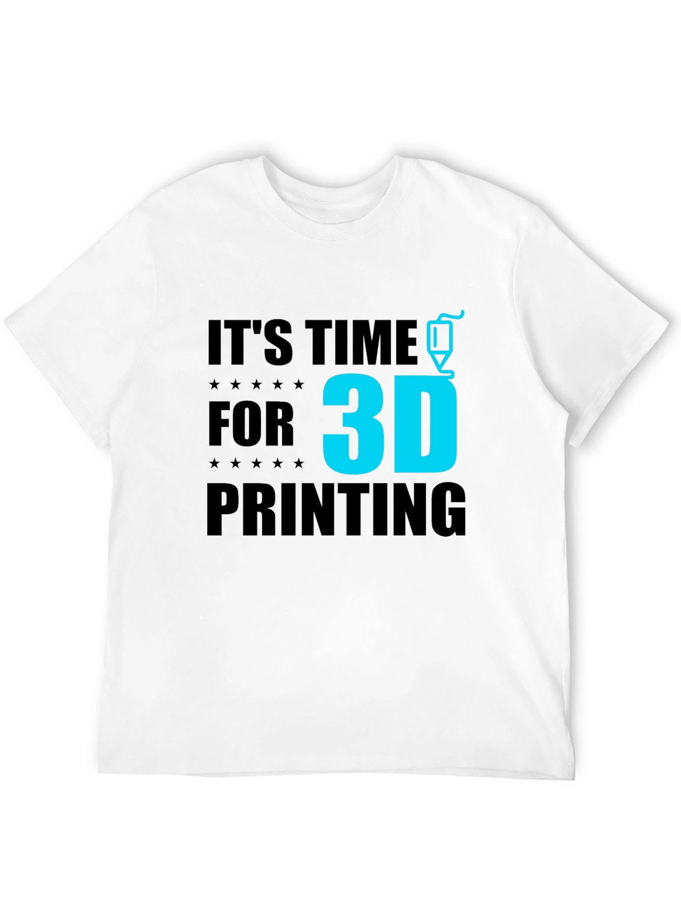 3D Printing T-Shirt - Time To Print!