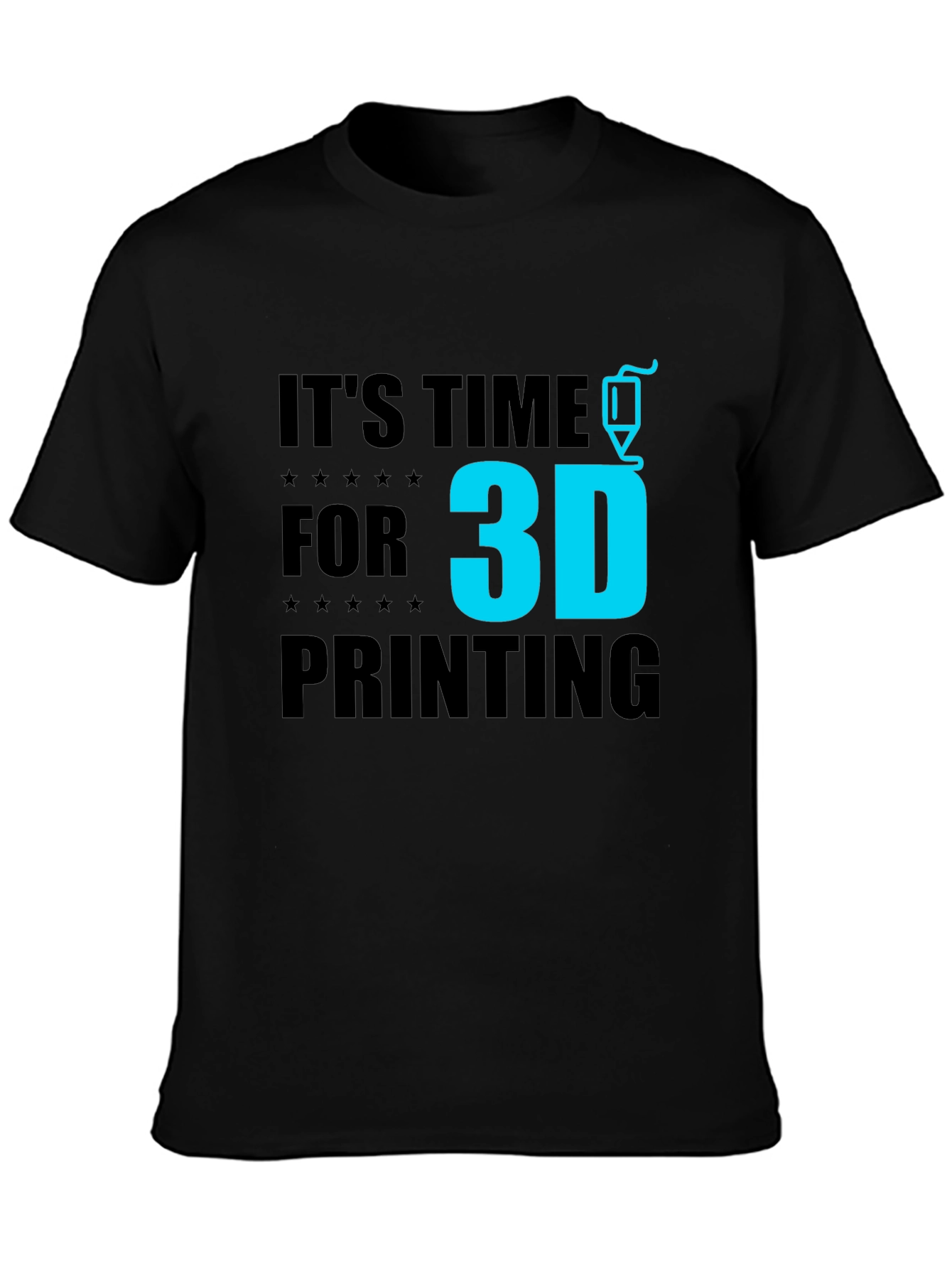 3D Printing T-Shirt - Time To Print!