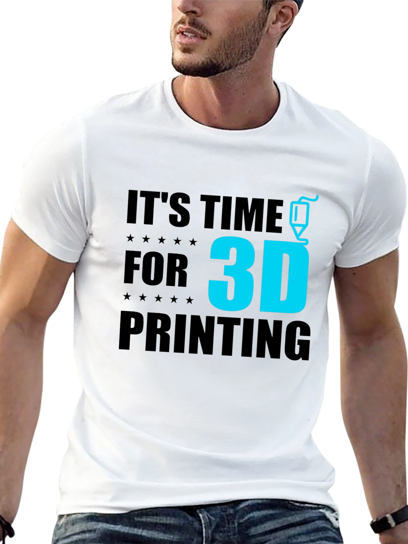 3D Printing T-Shirt - Time To Print!