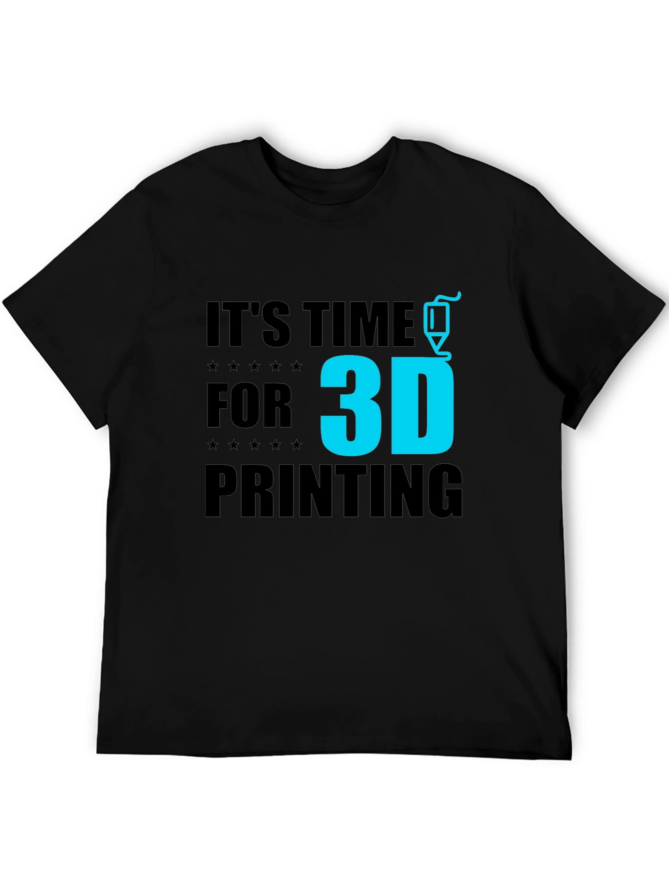 3D Printing T-Shirt - Time To Print!
