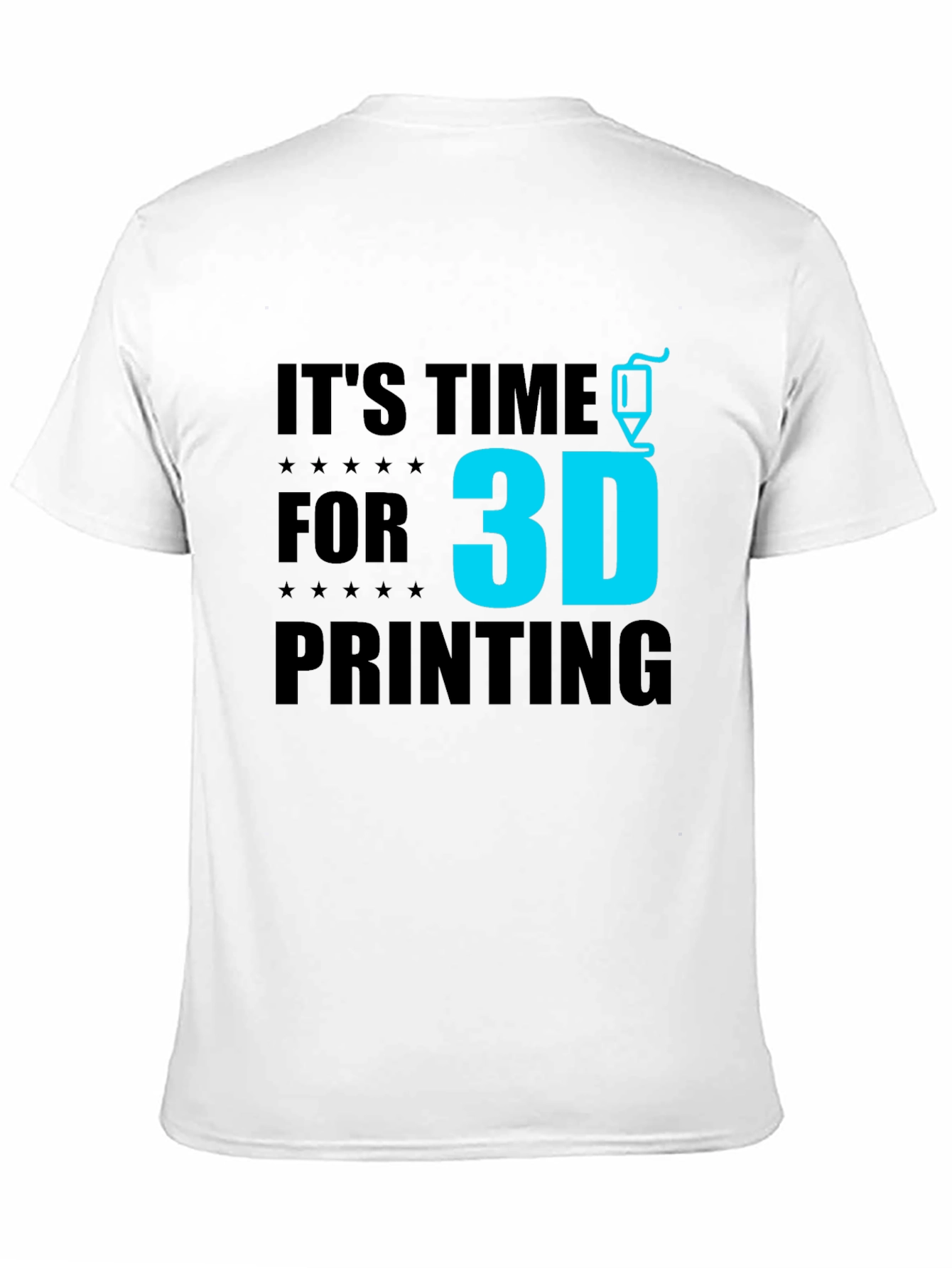 3D Printing T-Shirt - Time To Print!