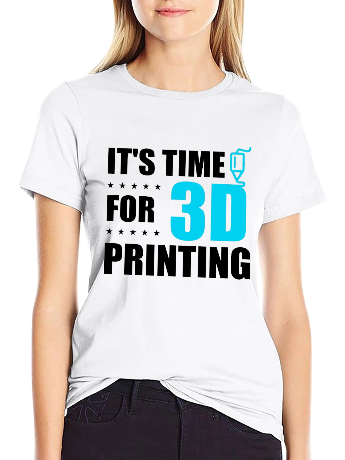 3D Printing T-Shirt - Time To Print!