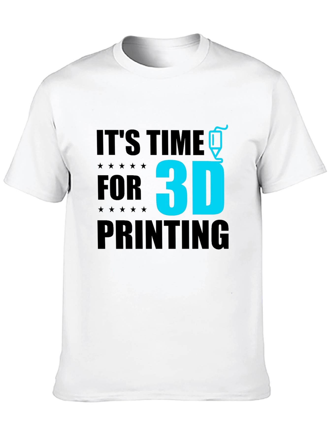 3D Printing T-Shirt - Time To Print!