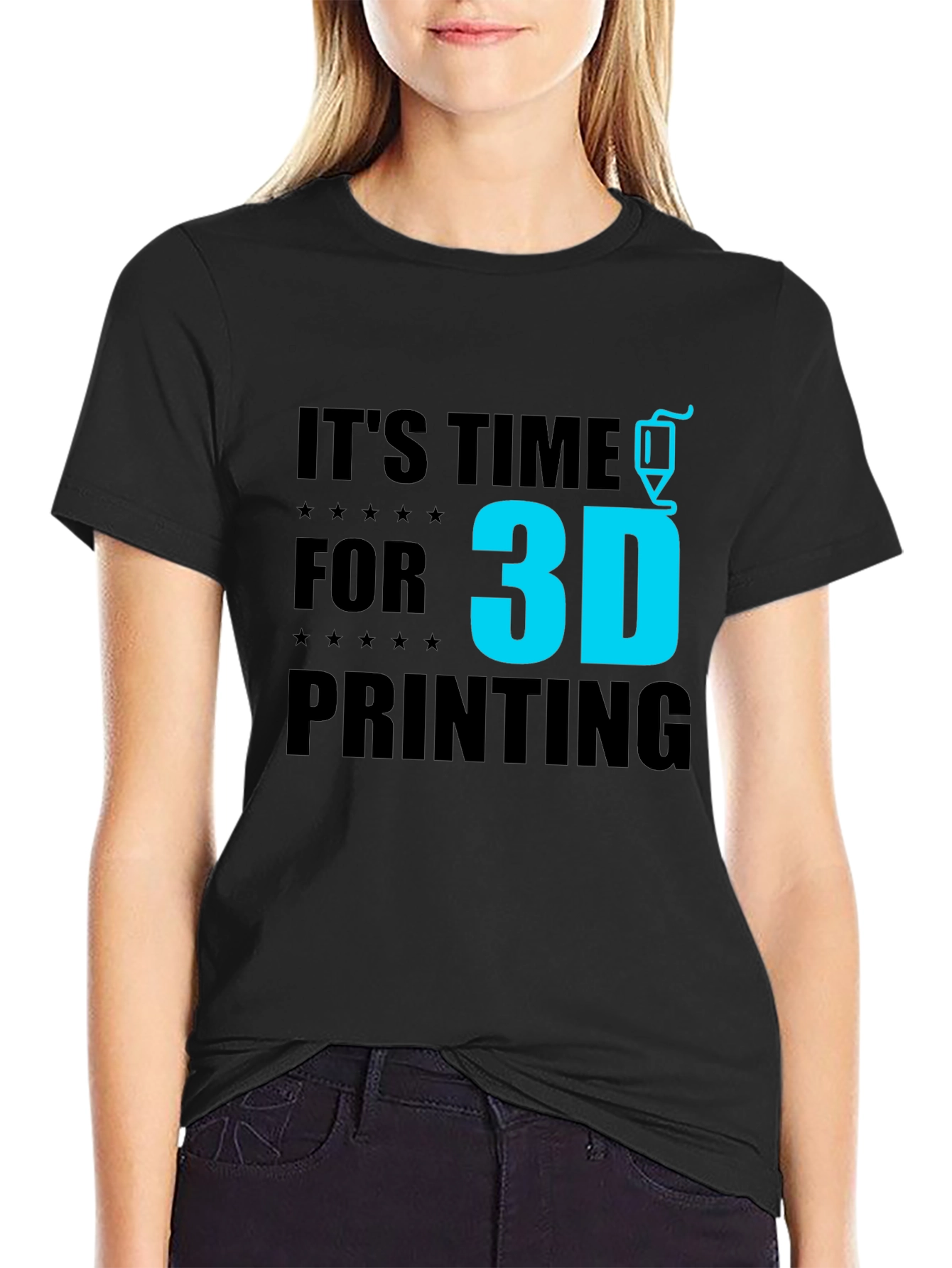 3D Printing T-Shirt - Time To Print!