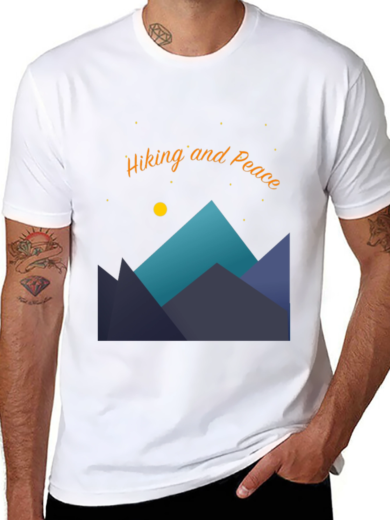 Hiking & Peace Mountain T-Shirt