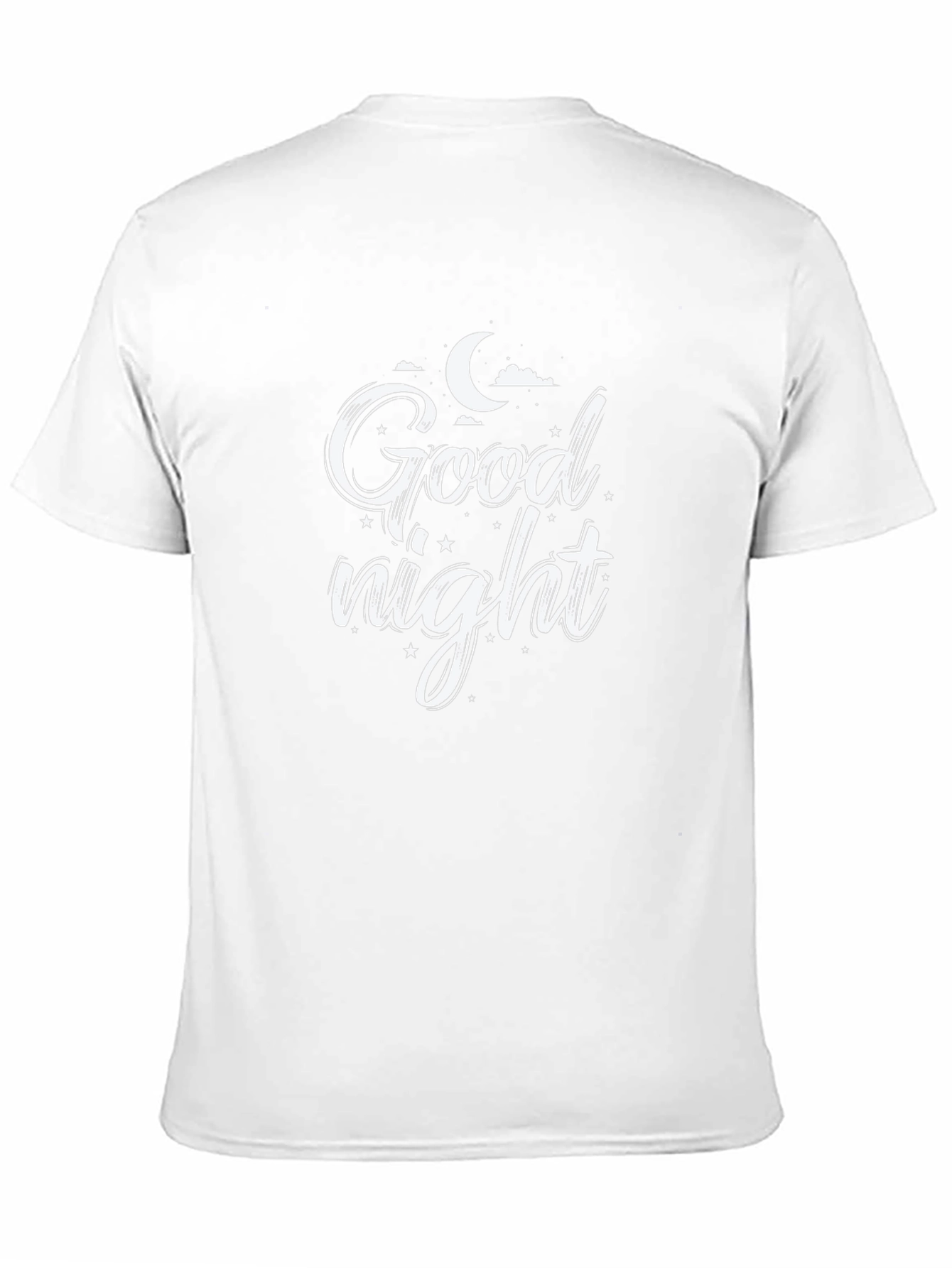 Good Night Graphic Black T-Shirt