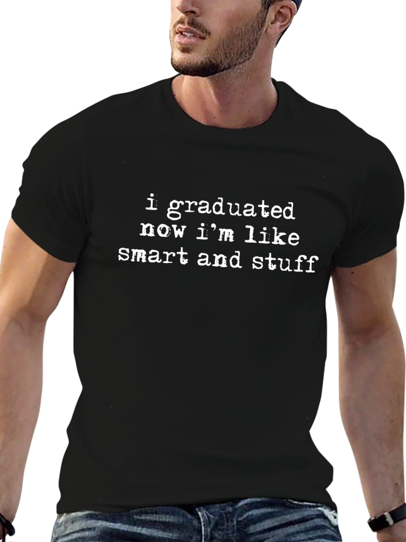 Funny Graduation T-Shirt - Smart and Stuff Tee