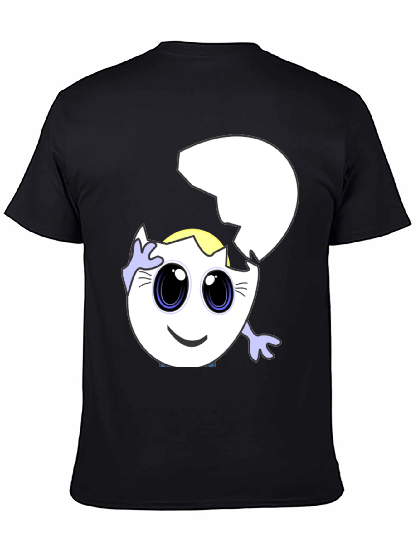 Cracked Egg Cartoon T-Shirt