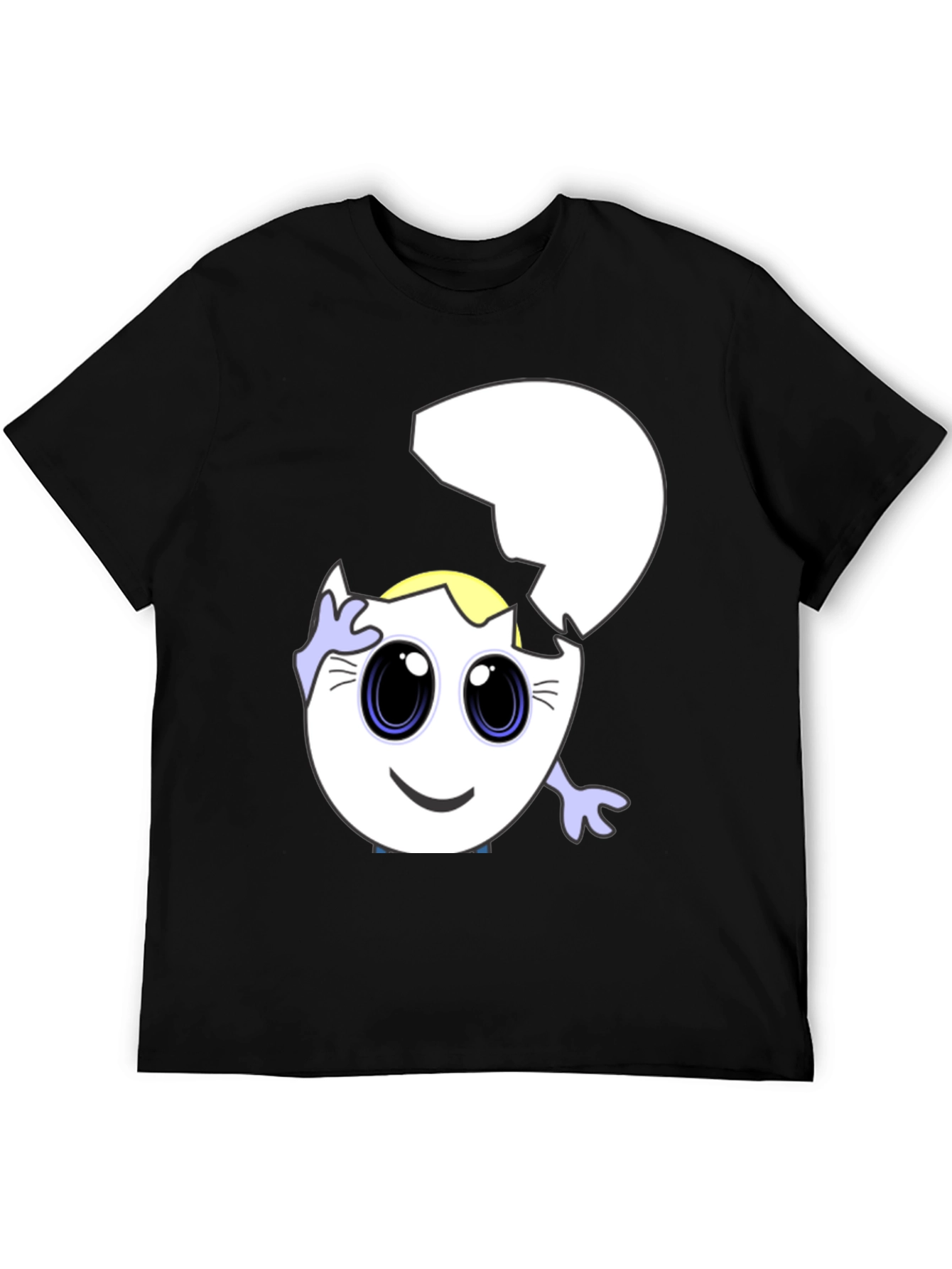 Cracked Egg Cartoon T-Shirt