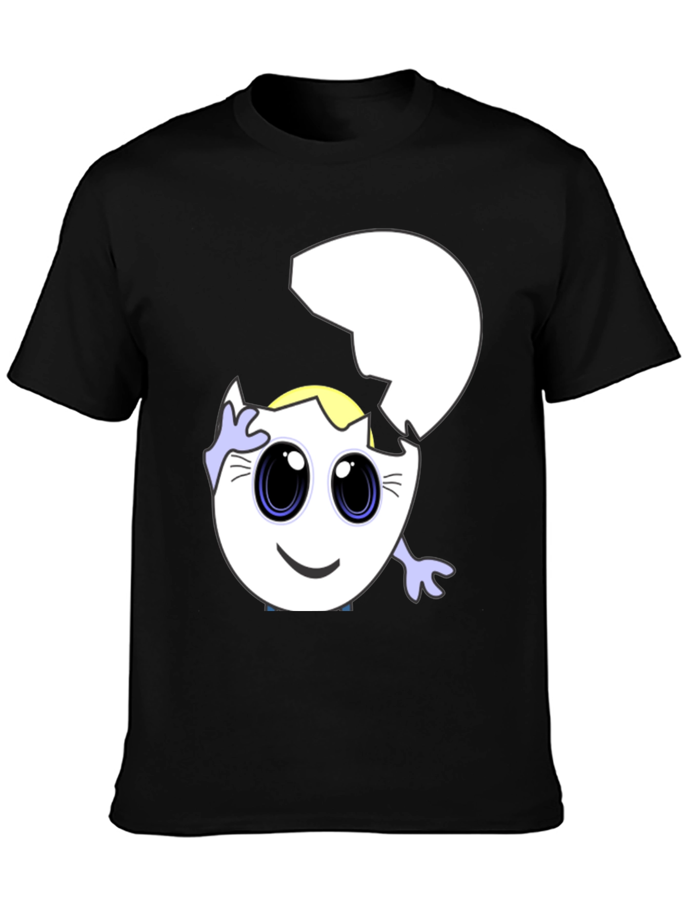 Cracked Egg Cartoon T-Shirt