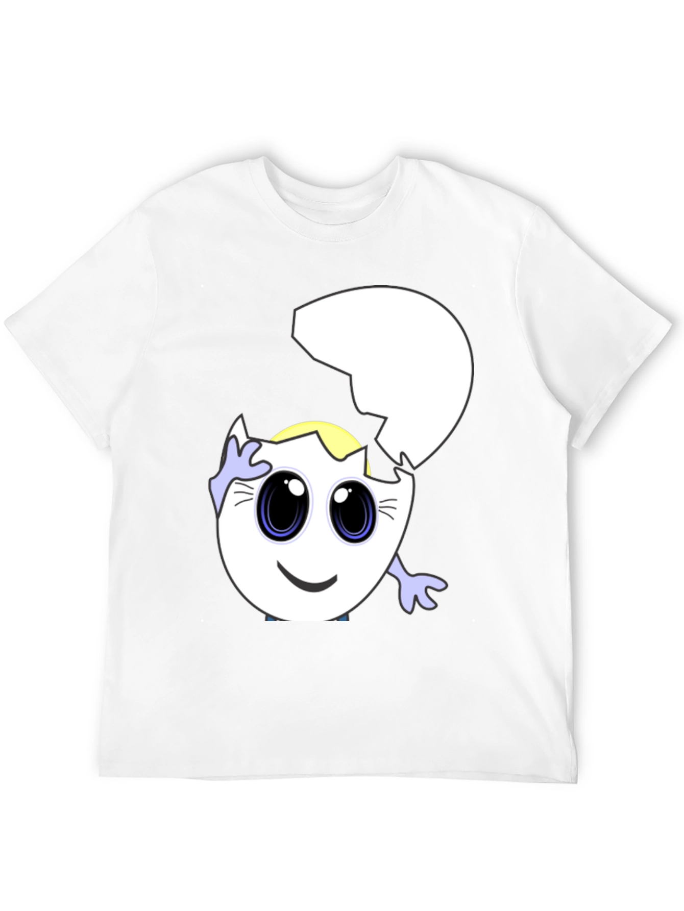 Cracked Egg Cartoon T-Shirt