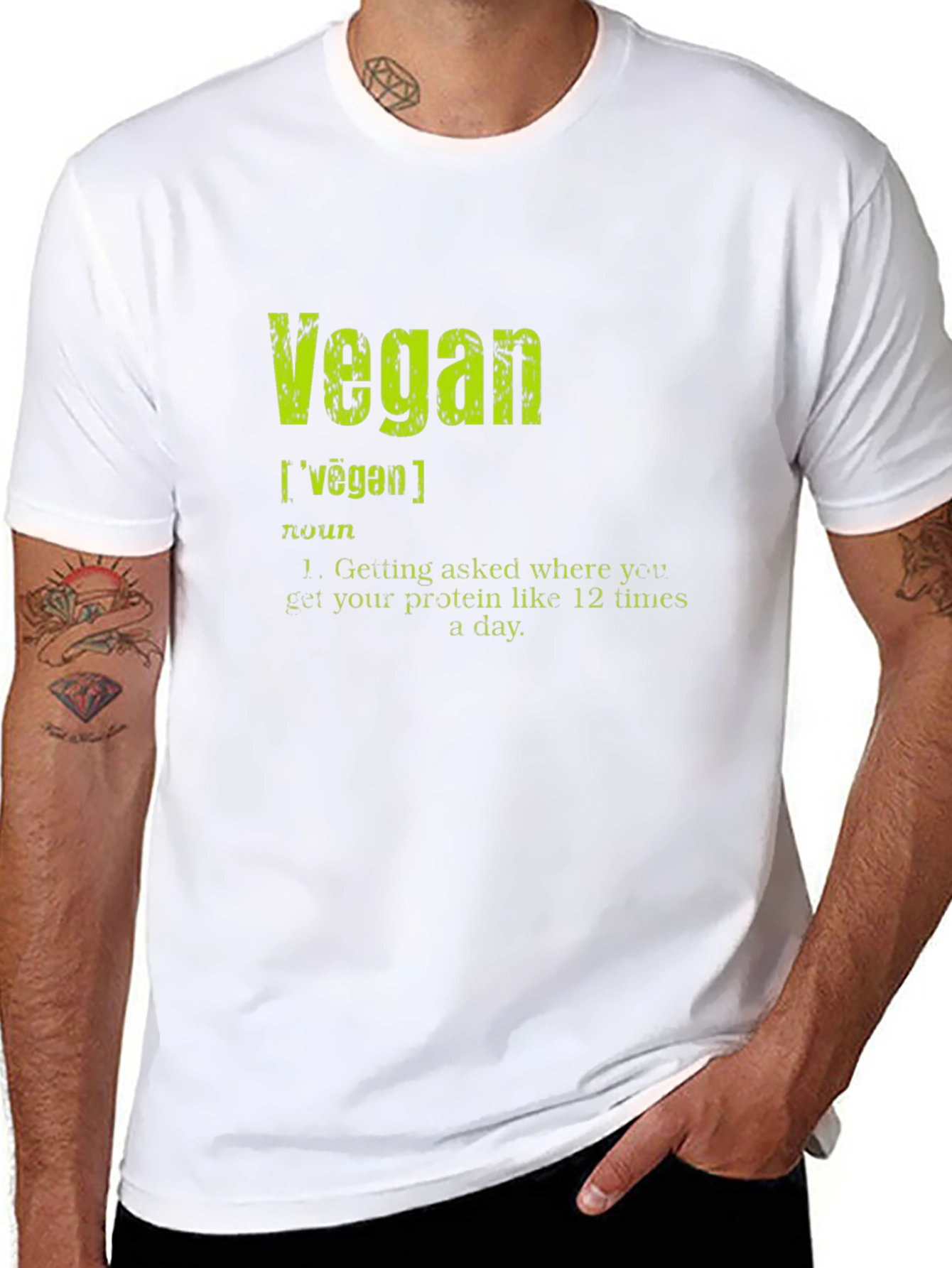 Vegan Definition T-Shirt - Funny Plant-Based Apparel