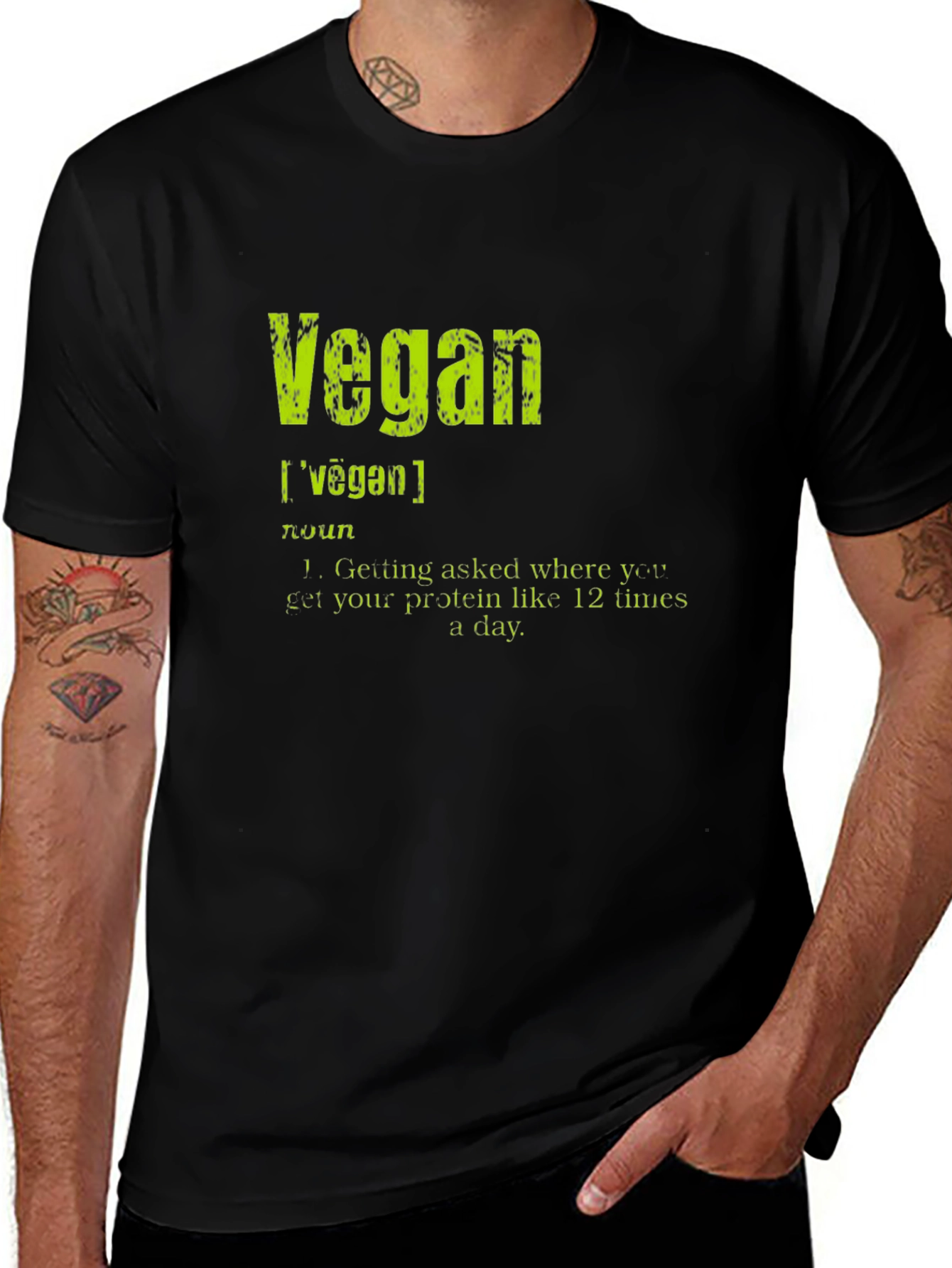 Vegan Definition T-Shirt - Funny Plant-Based Apparel