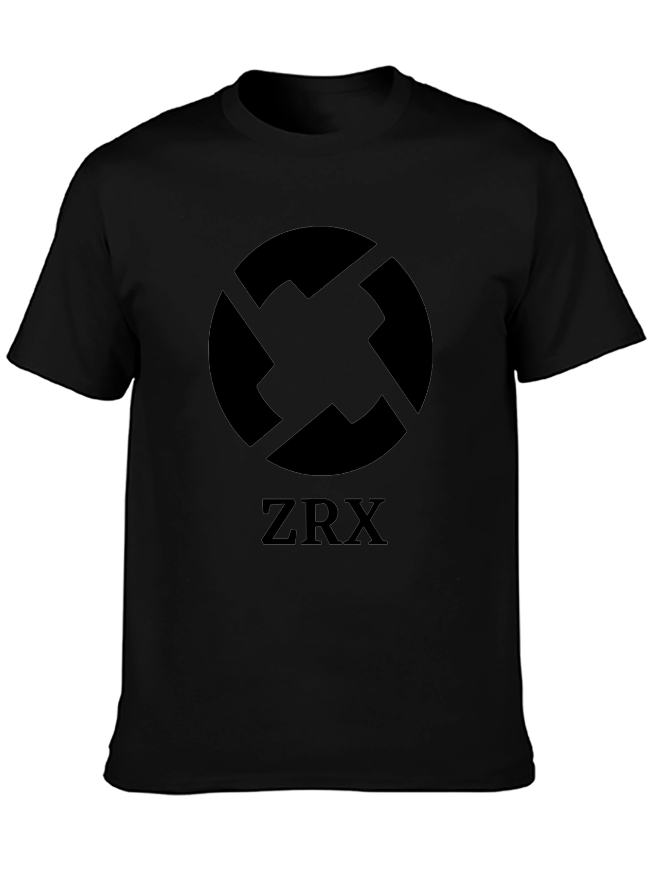 ZRX Graphic Black Tee - Modern Casual Comfort
