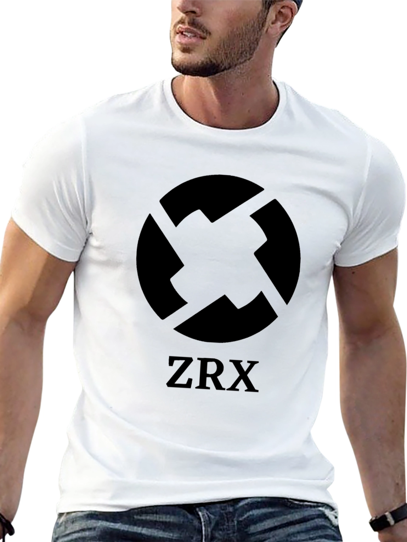 ZRX Graphic Black Tee - Modern Casual Comfort