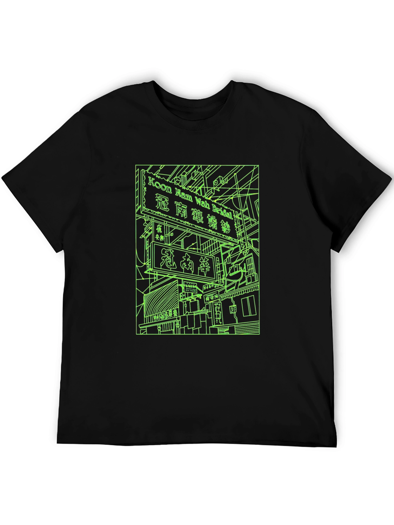 Neon Cityscape T-Shirt - Urban Style