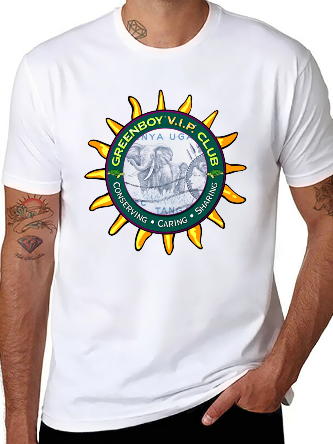 Greenboy V.I.P. Club T-Shirt - Conserving Wildlife
