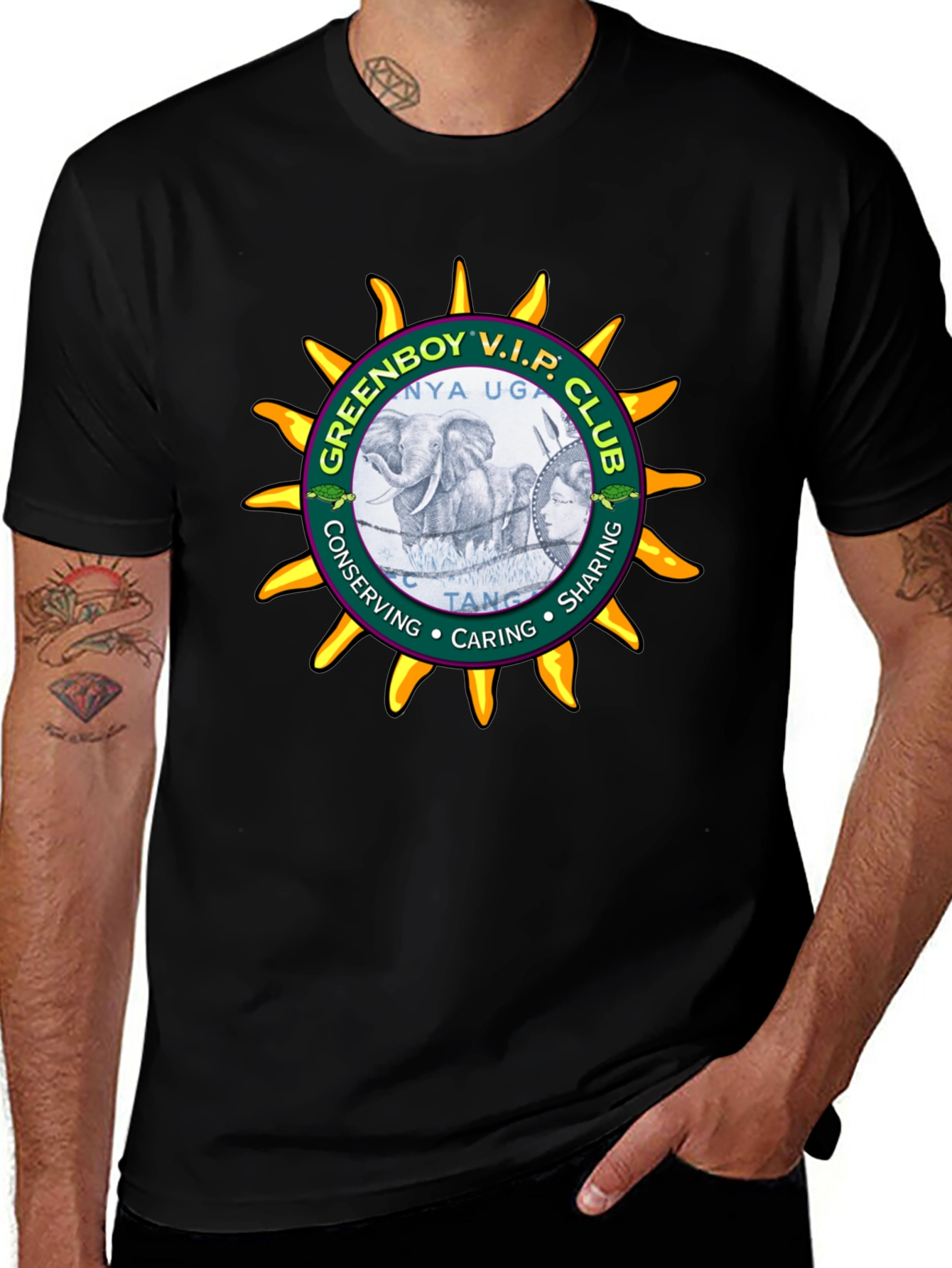 Greenboy V.I.P. Club T-Shirt - Conserving Wildlife