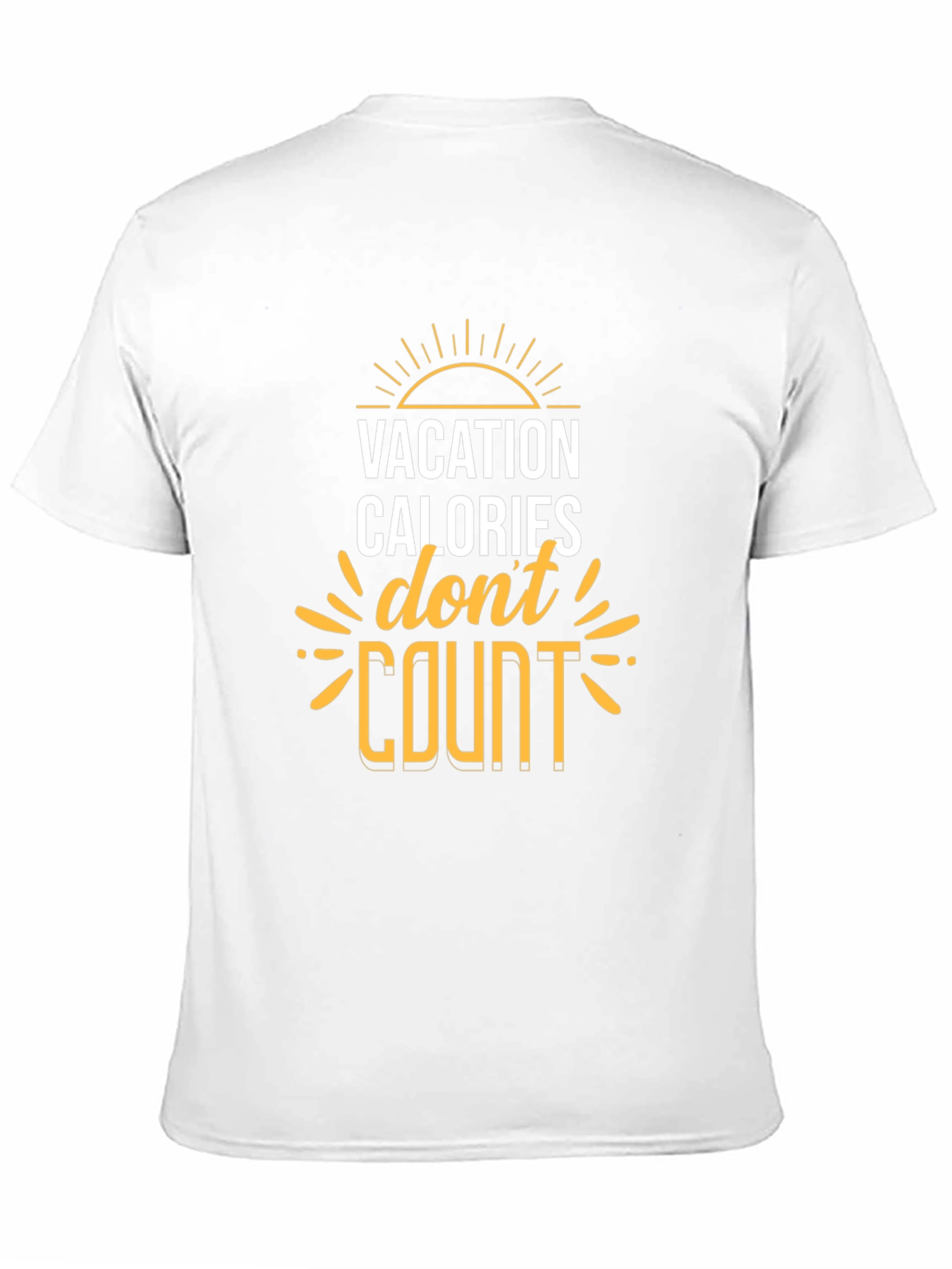 Vacation Calorie Count T-Shirt