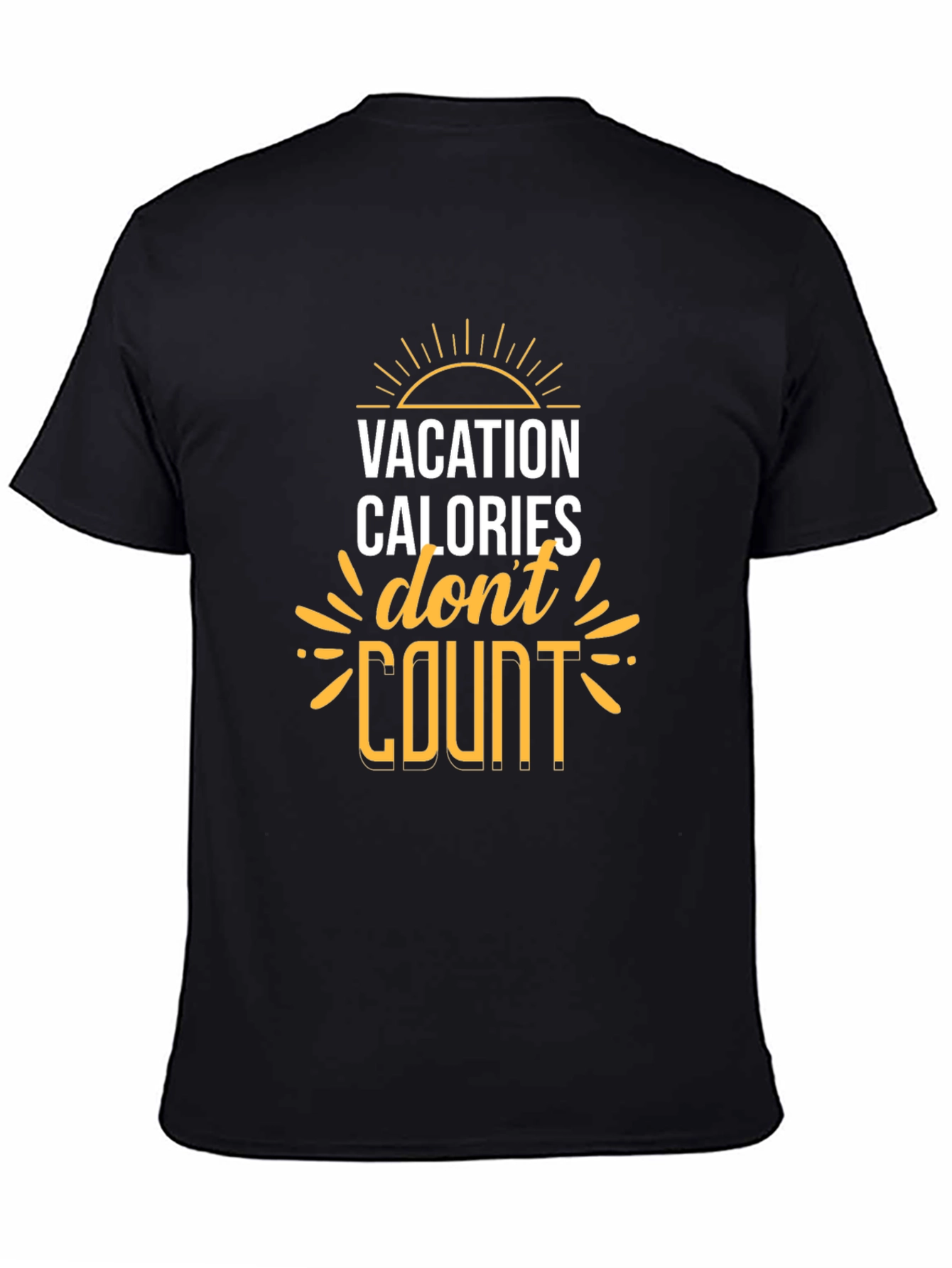 Vacation Calorie Count T-Shirt