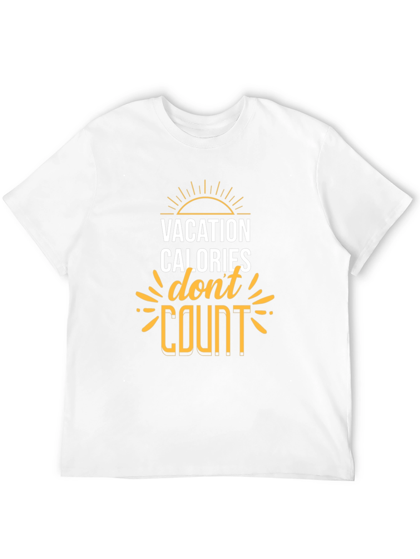Vacation Calorie Count T-Shirt