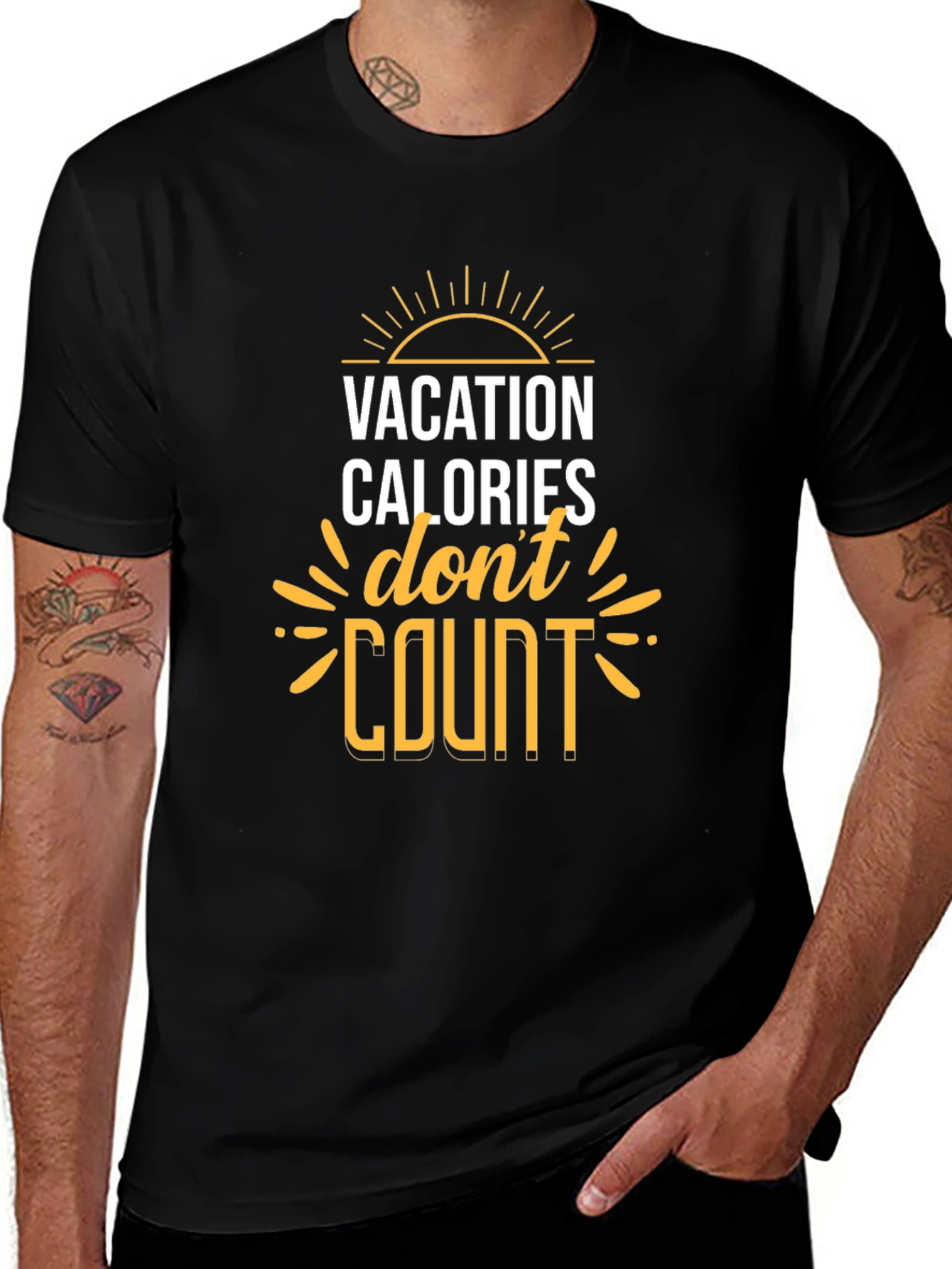 Vacation Calorie Count T-Shirt