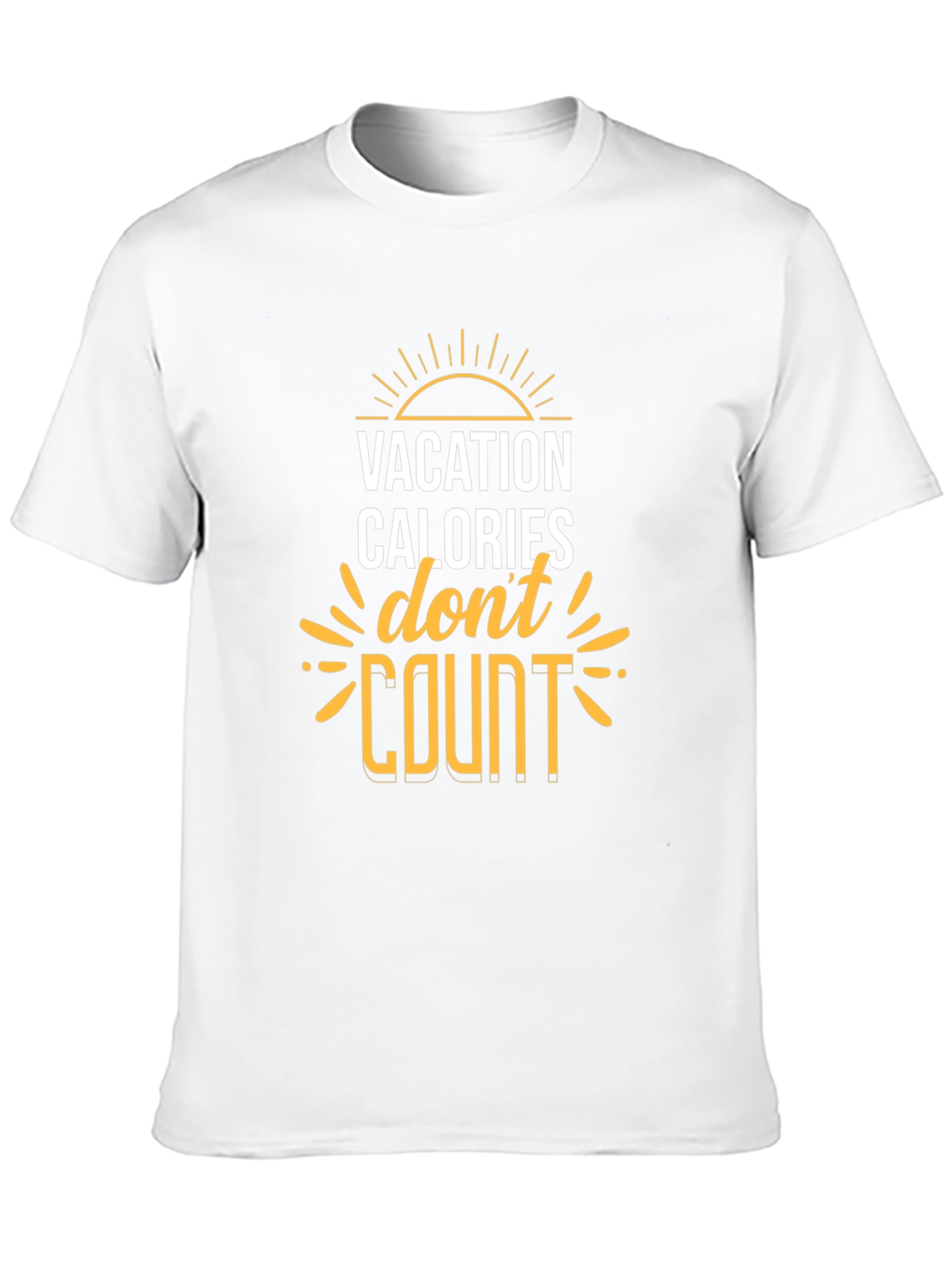 Vacation Calorie Count T-Shirt