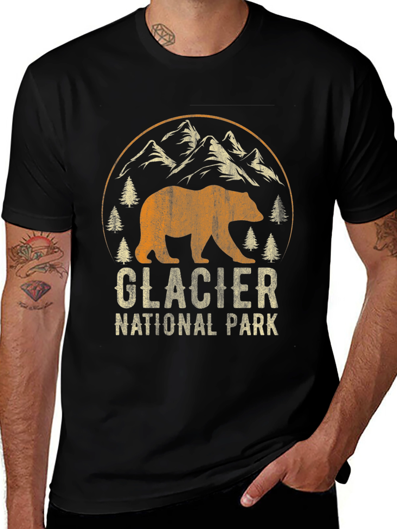 Glacier National Park Bear T-Shirt