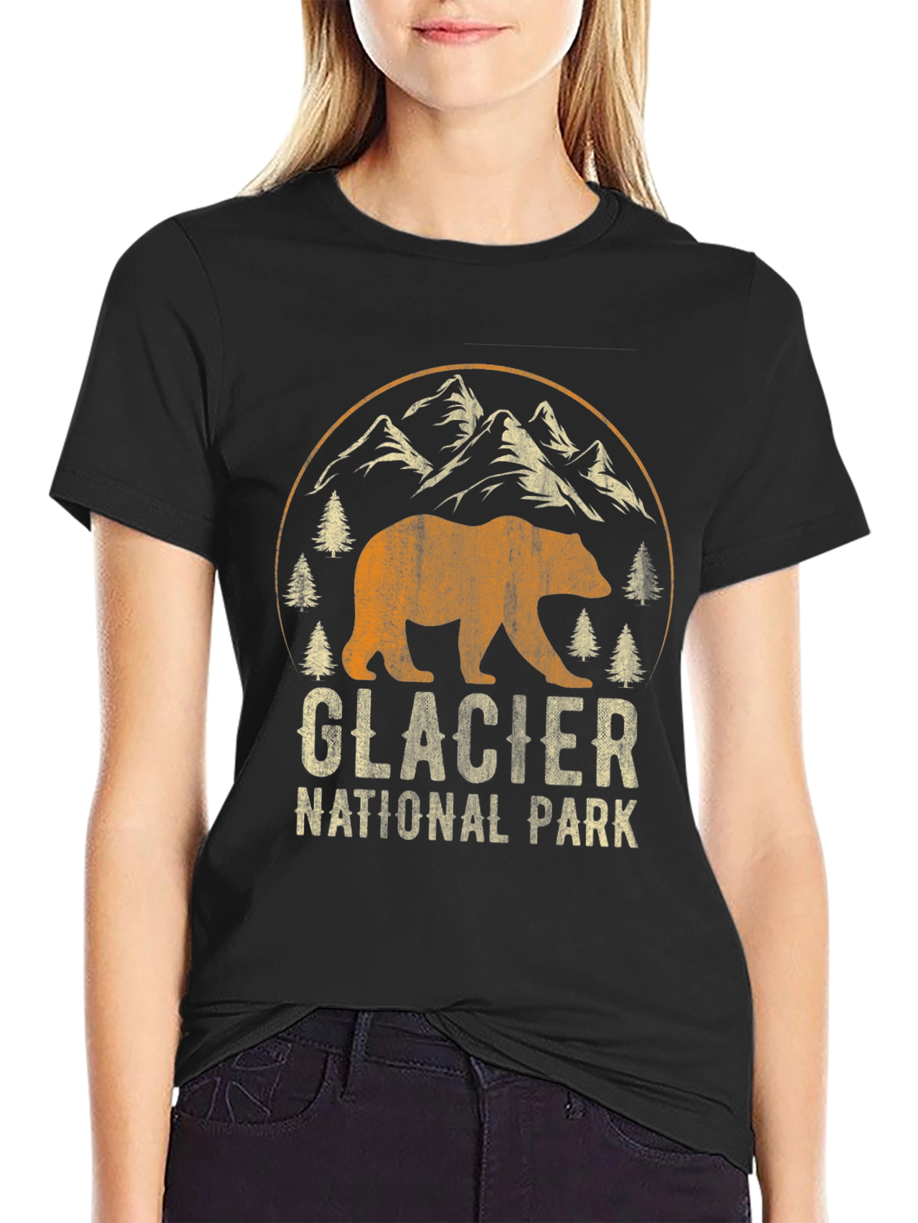 Glacier National Park Bear T-Shirt
