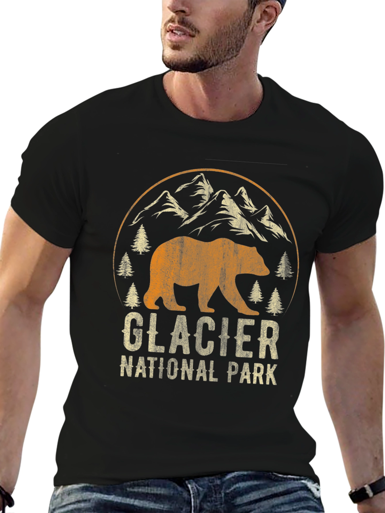 Glacier National Park Bear T-Shirt