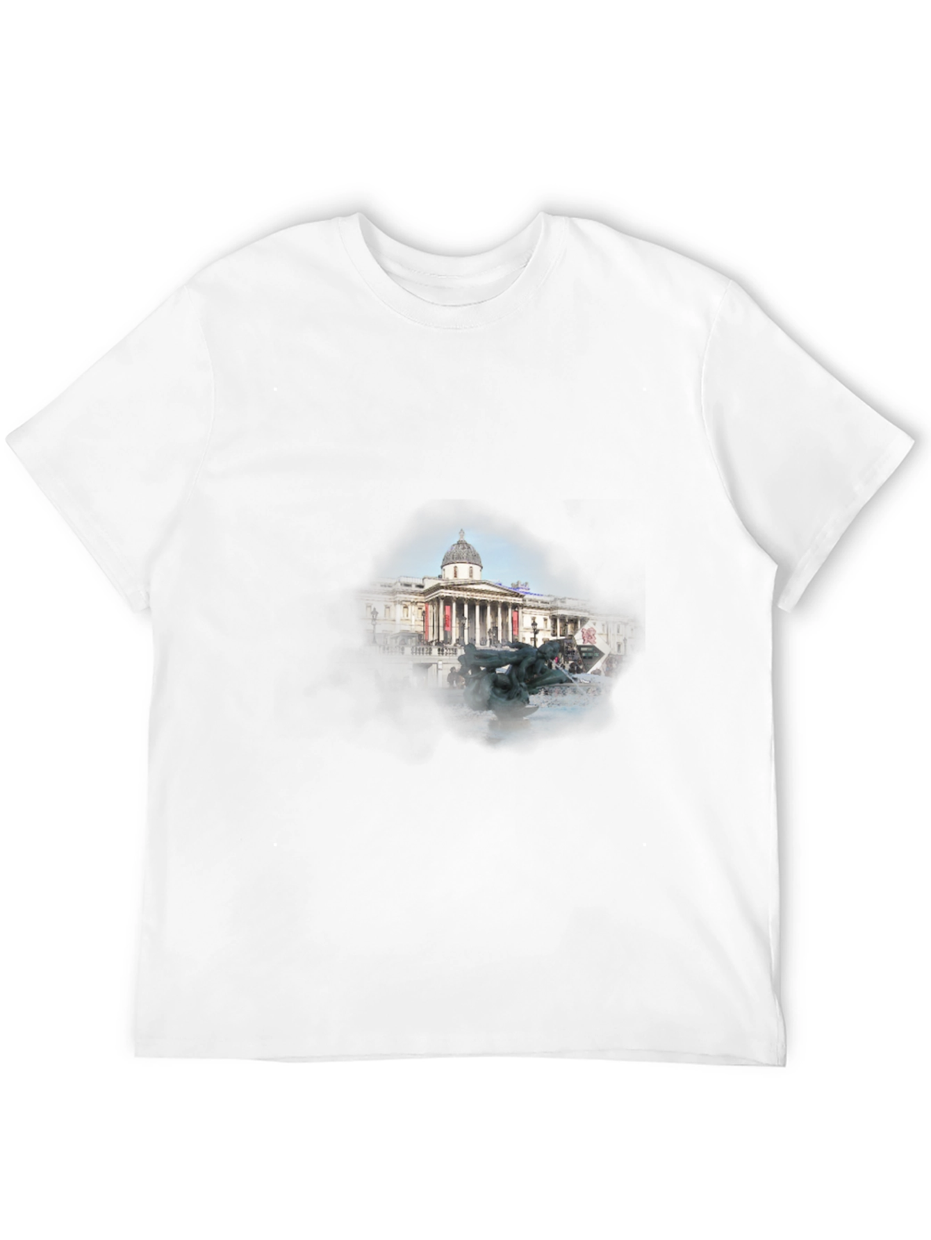 Londons Trafalgar Square Graphic Tee