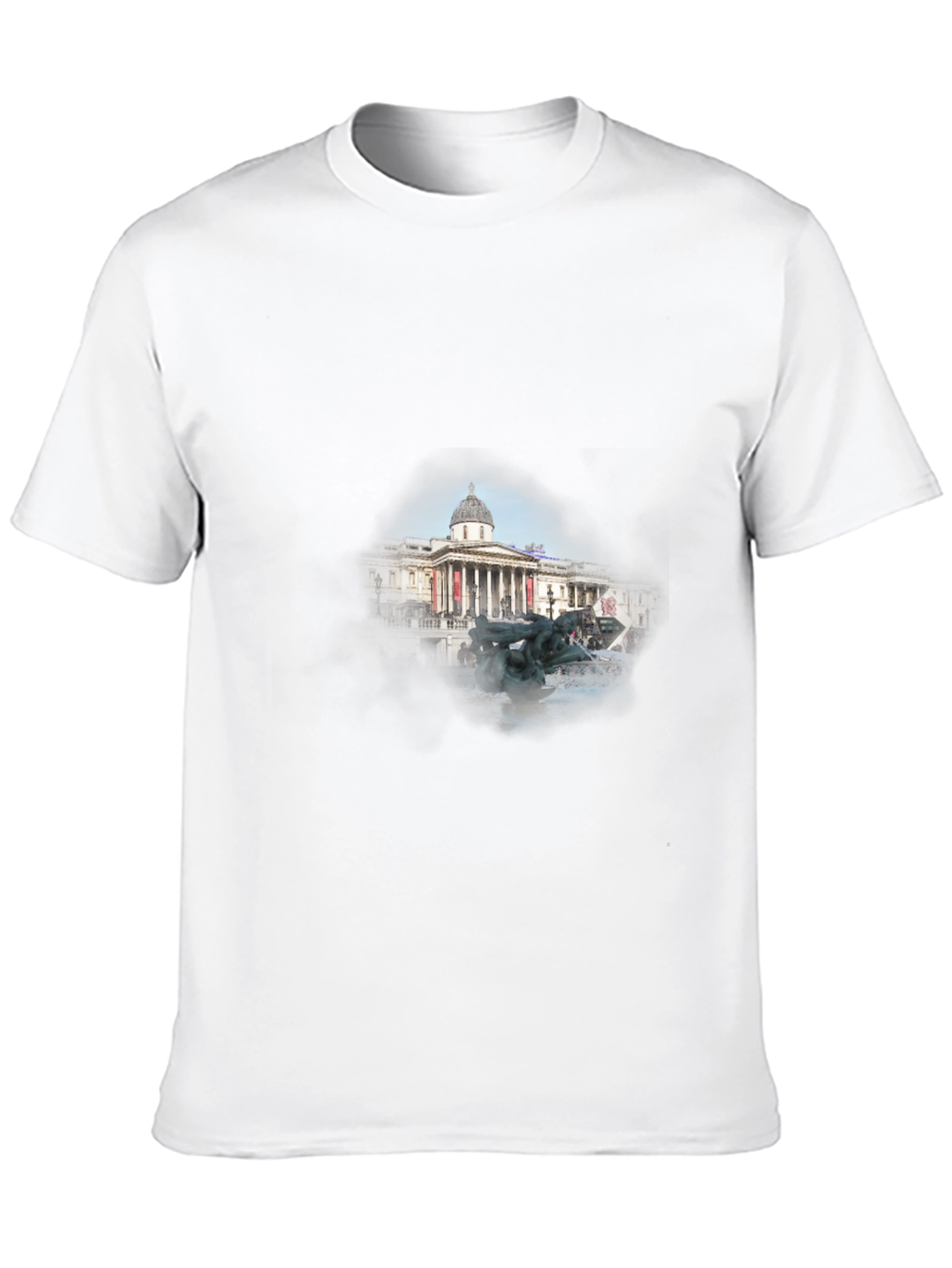 Londons Trafalgar Square Graphic Tee